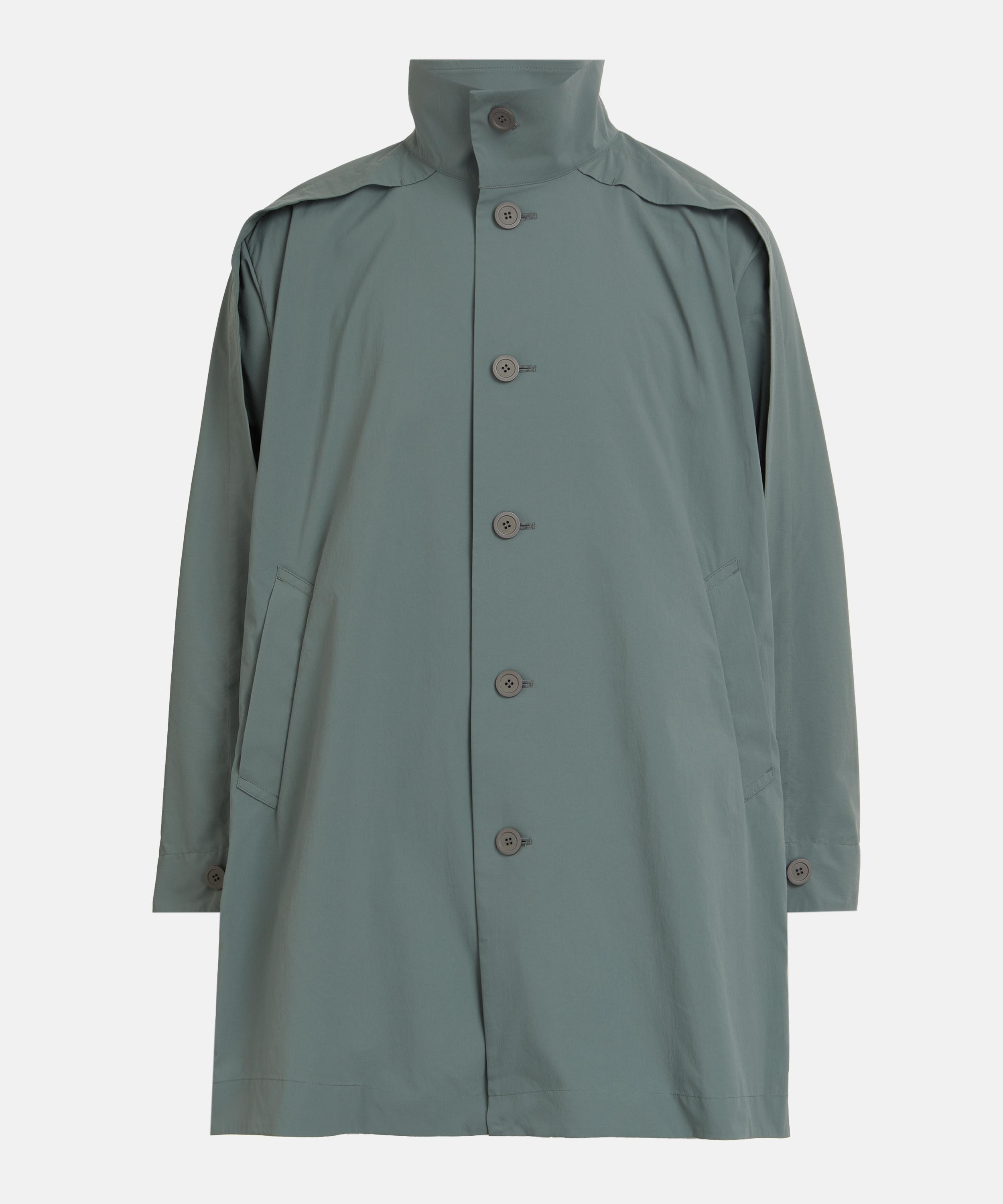ISSEY MIYAKE HOMME PLISSE ISSEY MIYAKE MENS WING COAT 