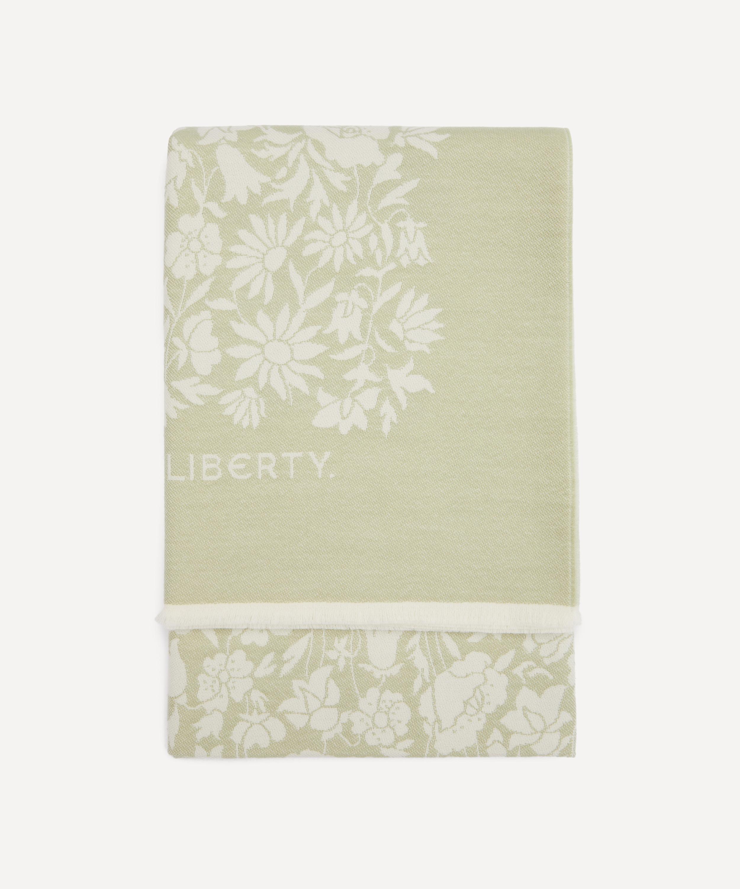 Liberty Poppy Dawn Wool Throw
