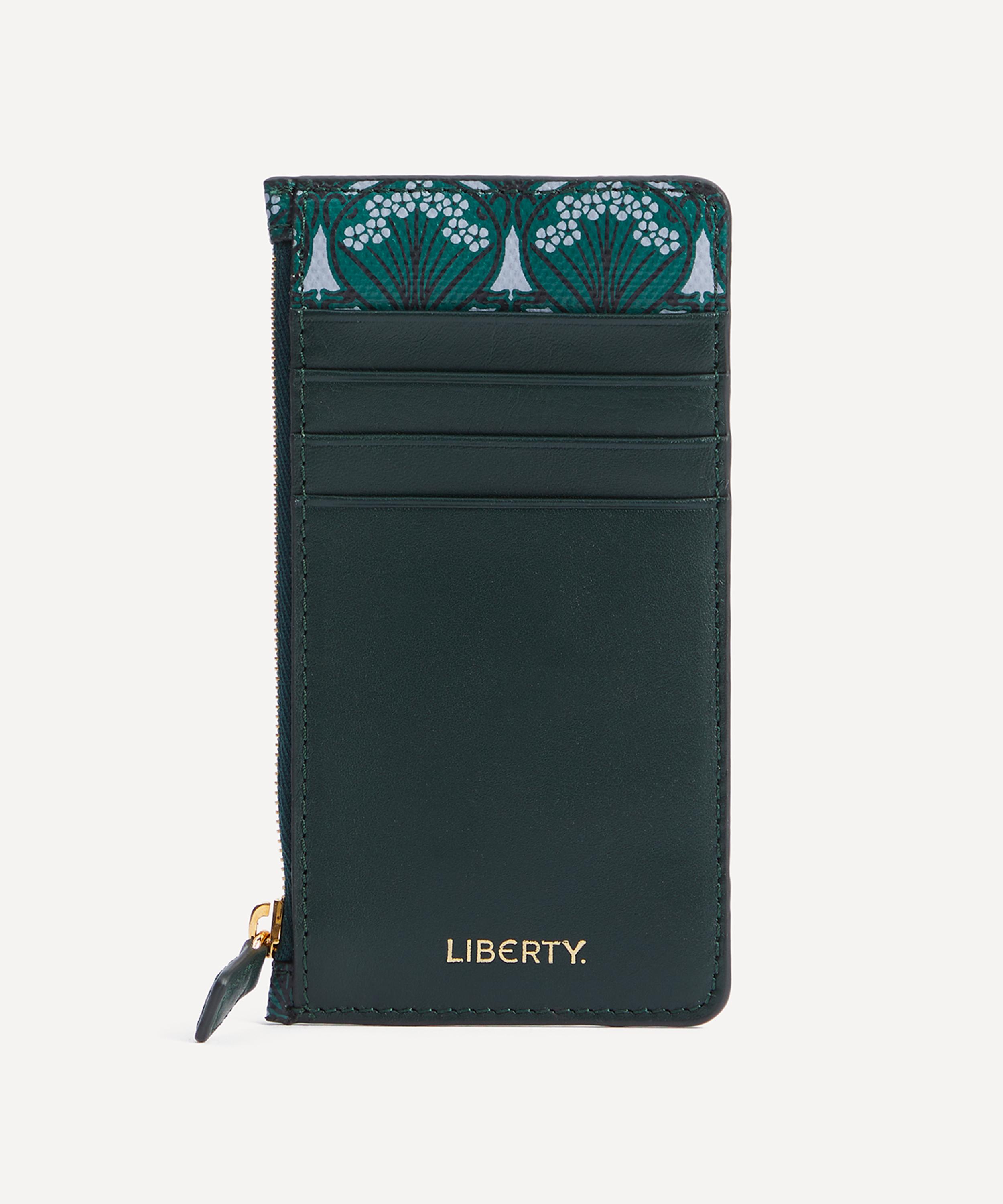 Liberty Women's Iphis Zipped Card Case Dark green