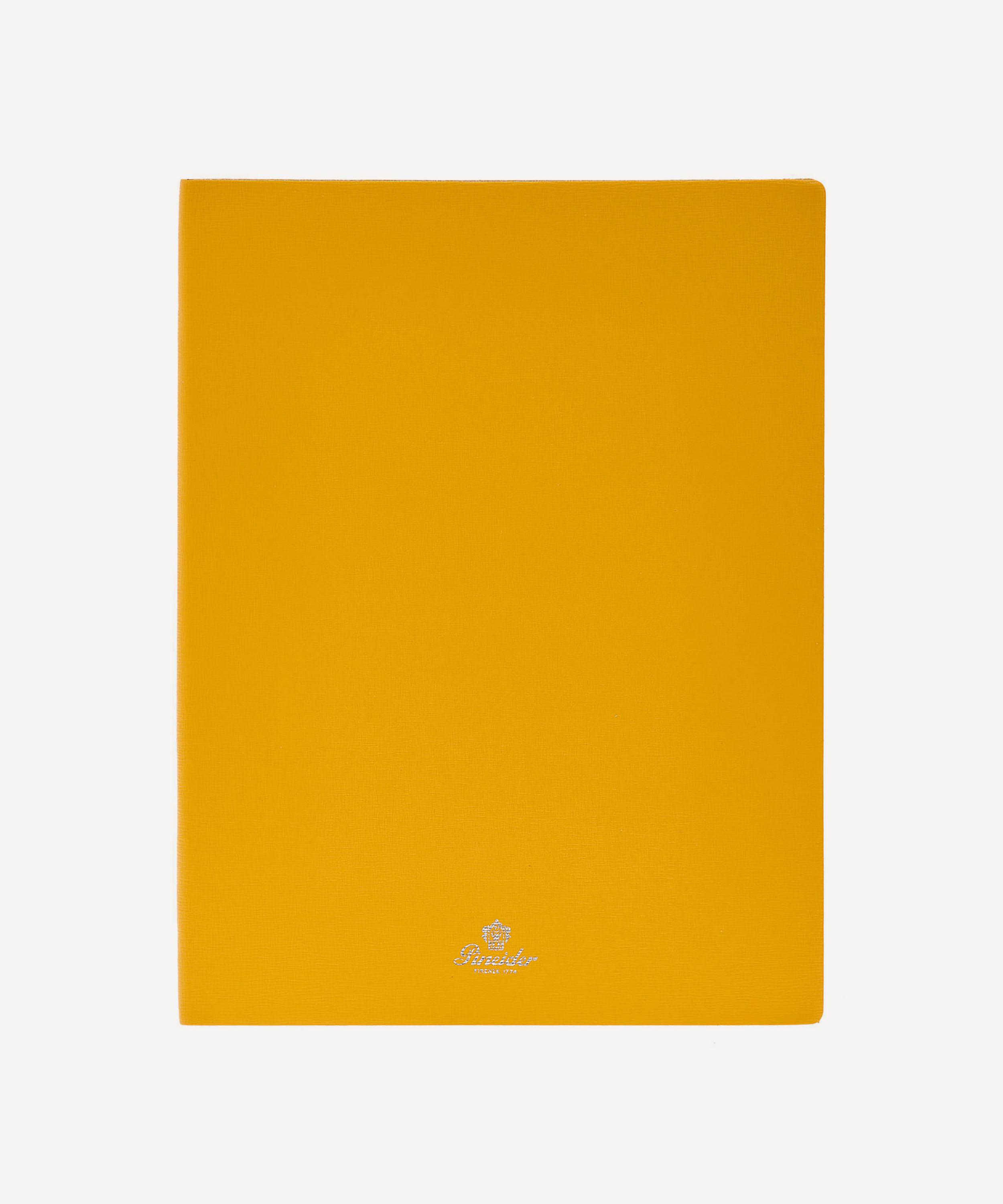 Pineider Leather Lined Milano Notebook