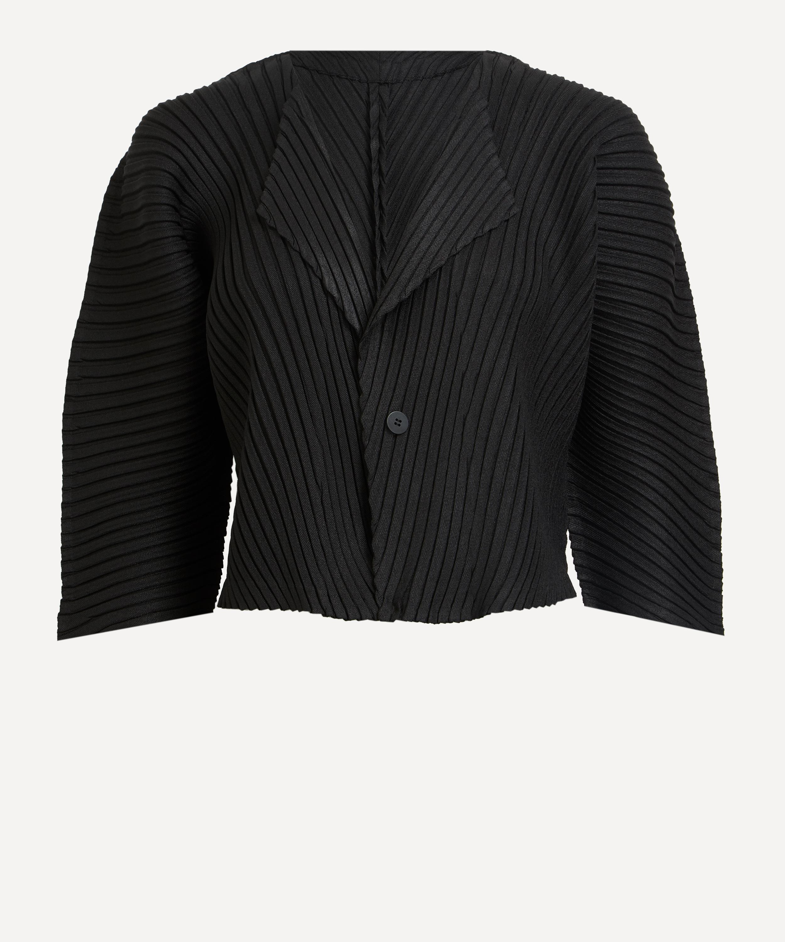 Shop Issey Miyake Women's Linen Like Pleats Cardigan