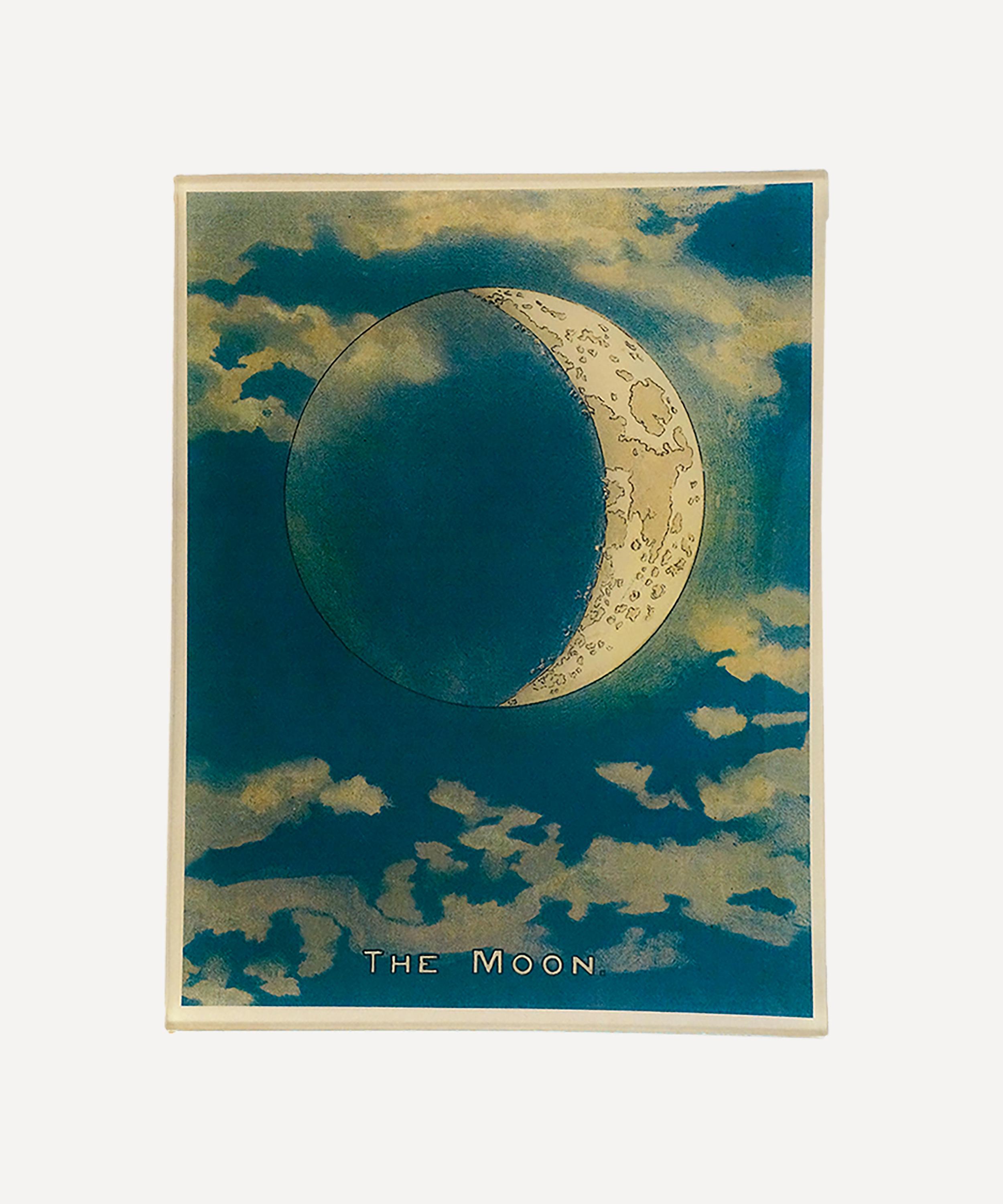 John Derian The Moon Blue Crescent Rectangular Tray