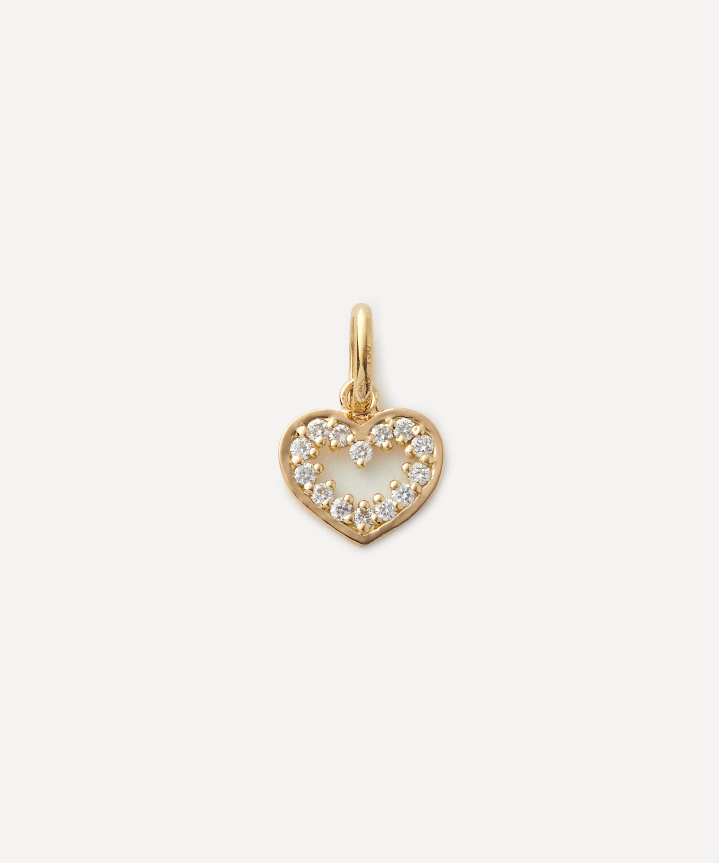Gigi Clozeau 18ct Gold Heart Supreme Pendant