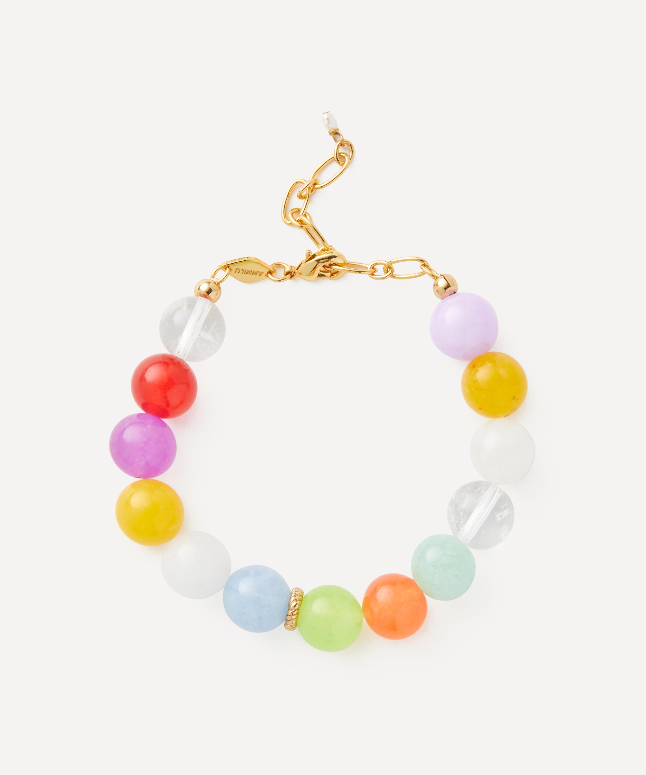 Anni Lu 18ct Gold-plated Ball Bead Bracelet