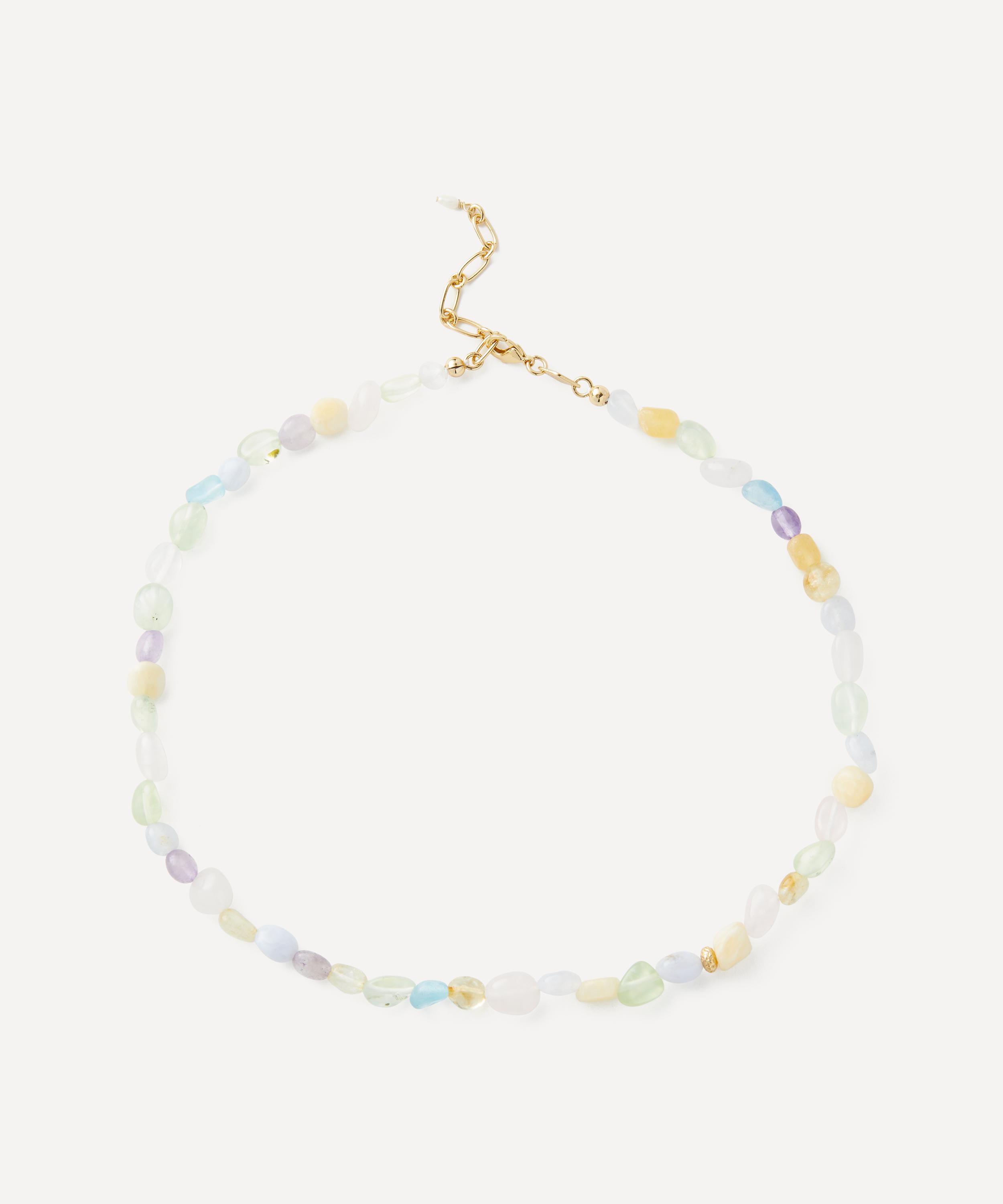 ANNI LU 18ct Gold-Plated Candy Lover Bead Necklace Multi Luxury