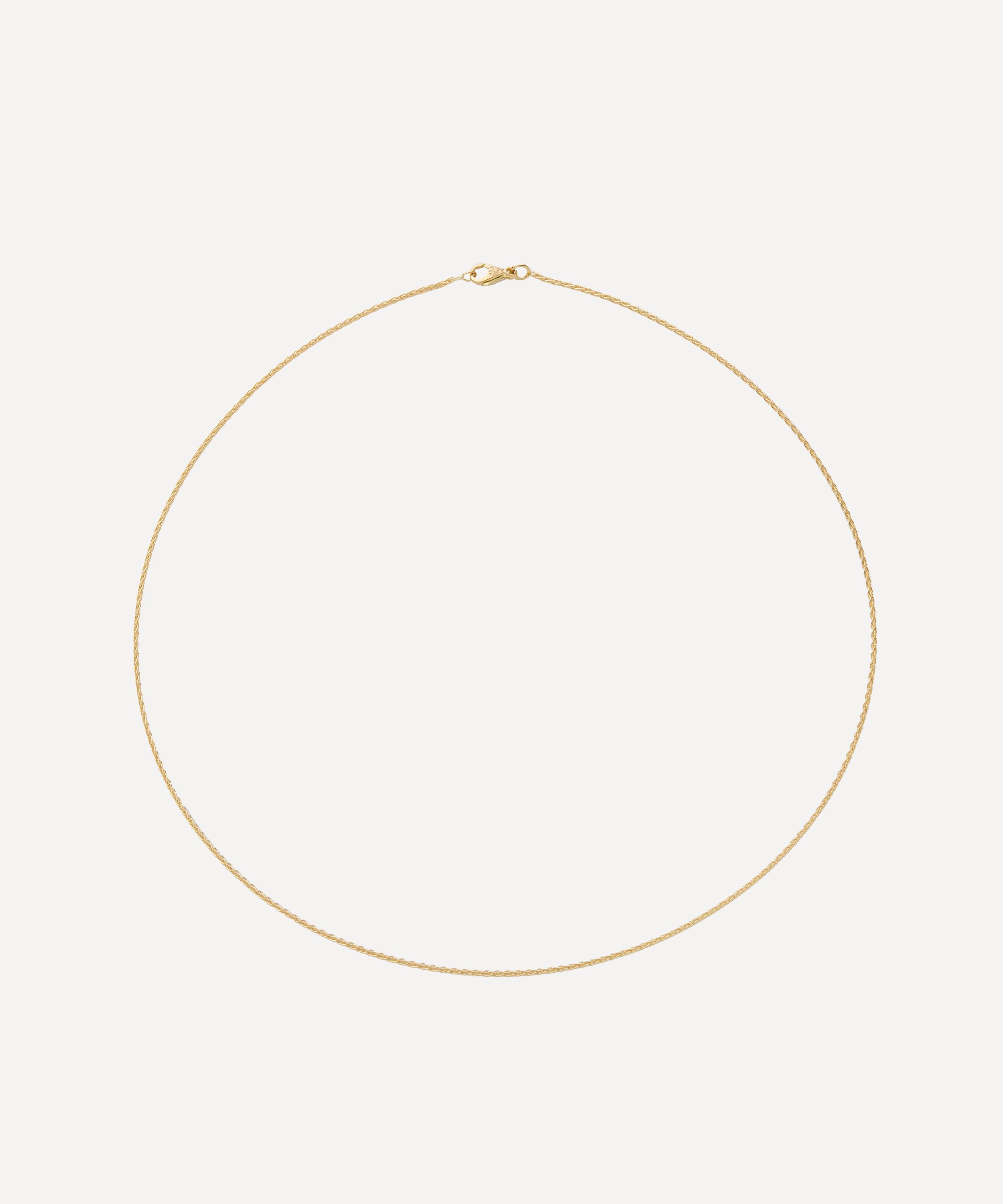 MARIE LICHTENBERG MARIE LICHTENBERG 18CT GOLD SPIGA CHAIN NECKLACE 