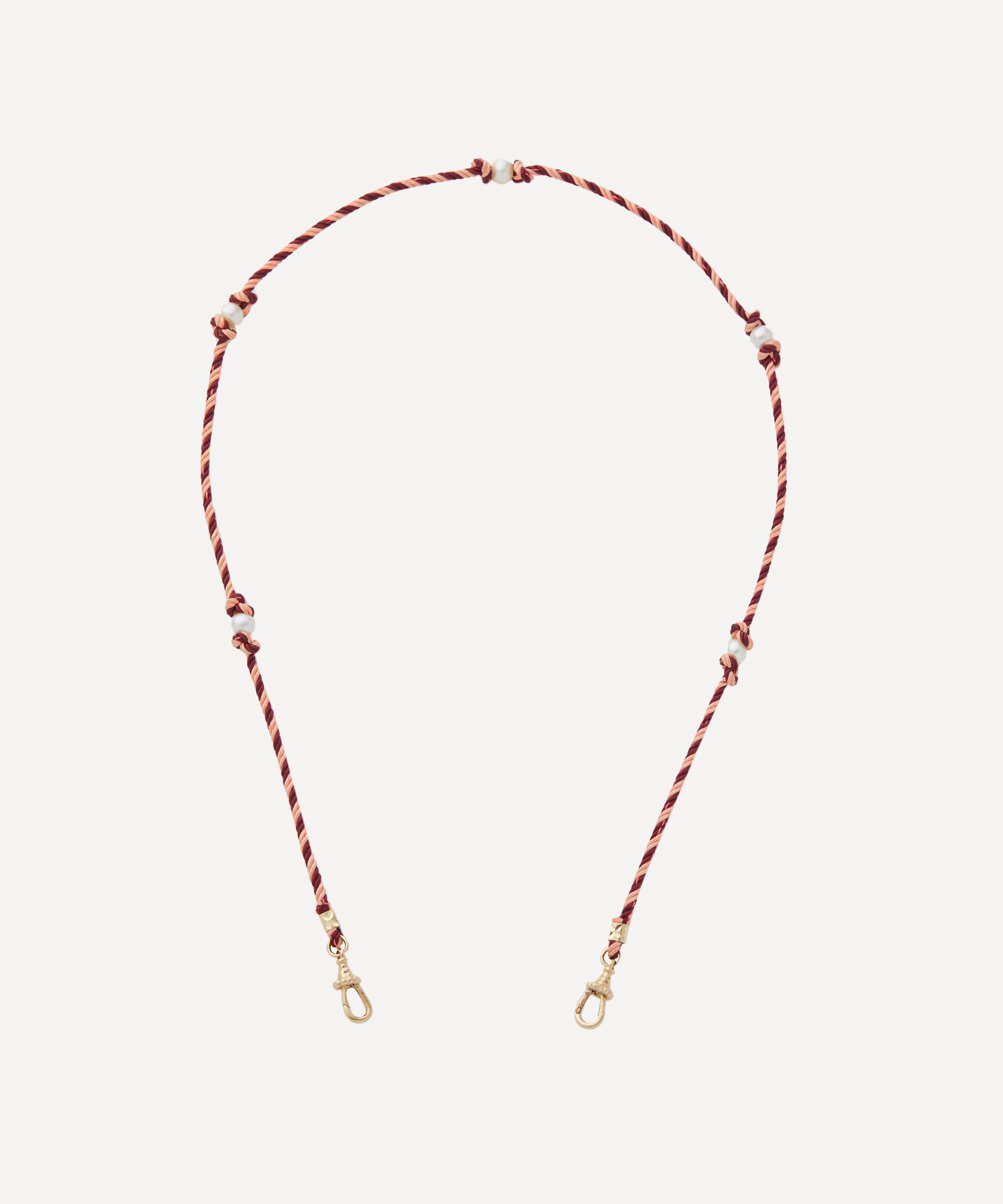 MARIE LICHTENBERG MARIE LICHTENBERG 14CT GOLD MAULI THREAD NECKLACE 