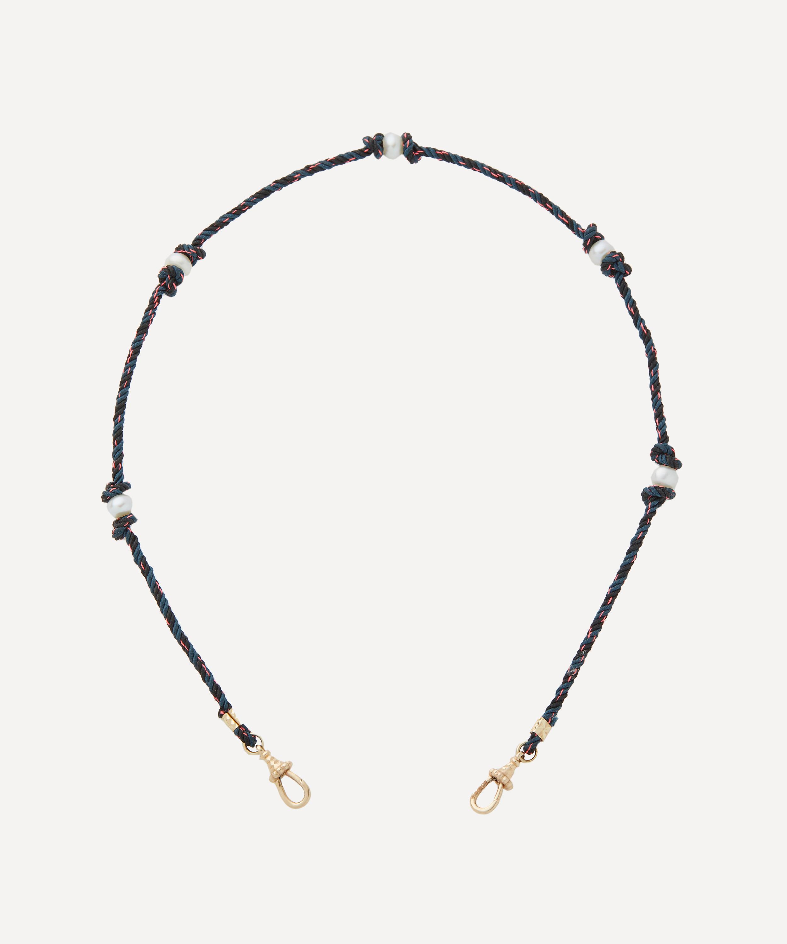 MARIE LICHTENBERG MARIE LICHTENBERG 18CT GOLD MAULI THREAD NECKLACE 