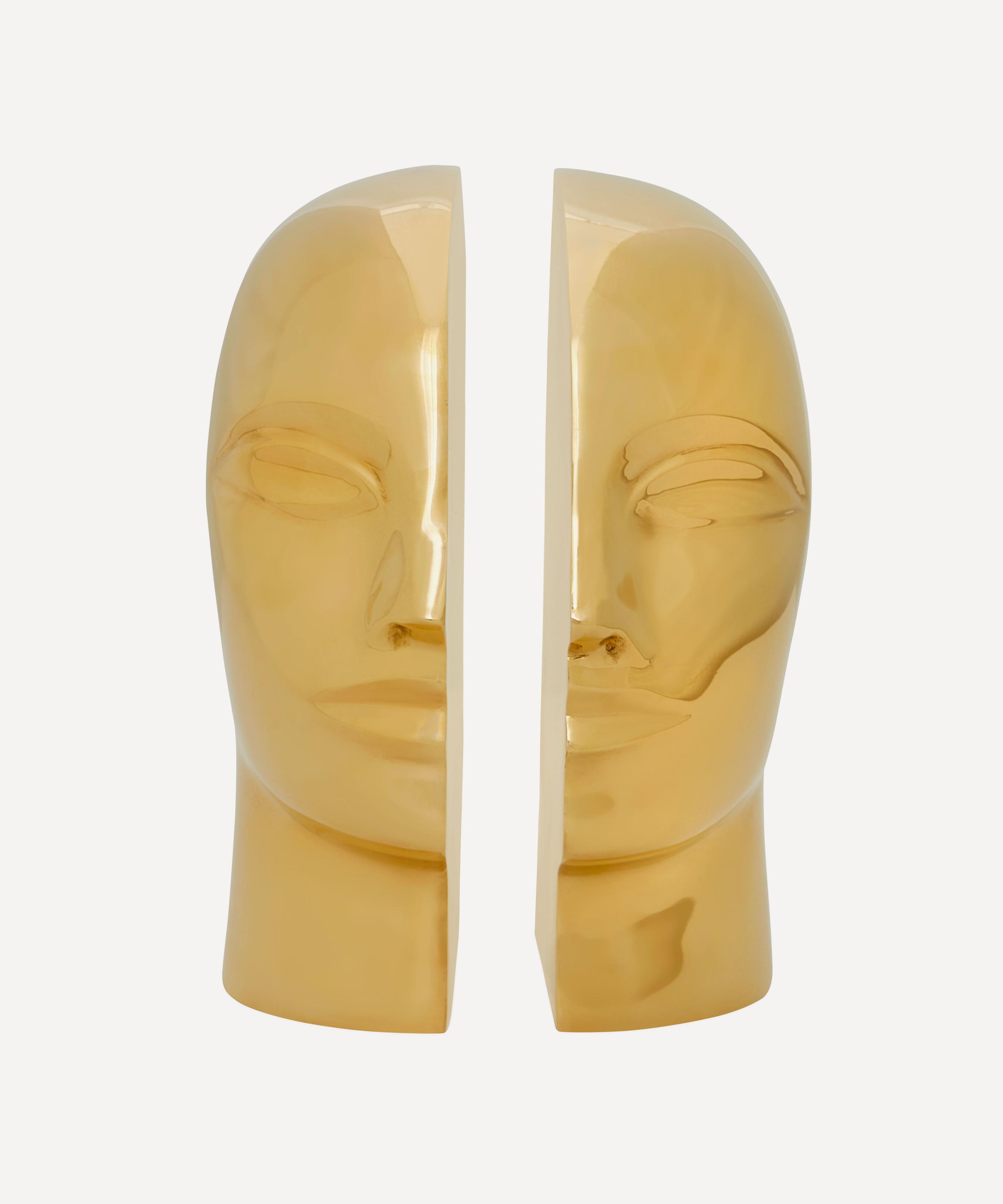Jonathan Adler Brass Atlas Bookends