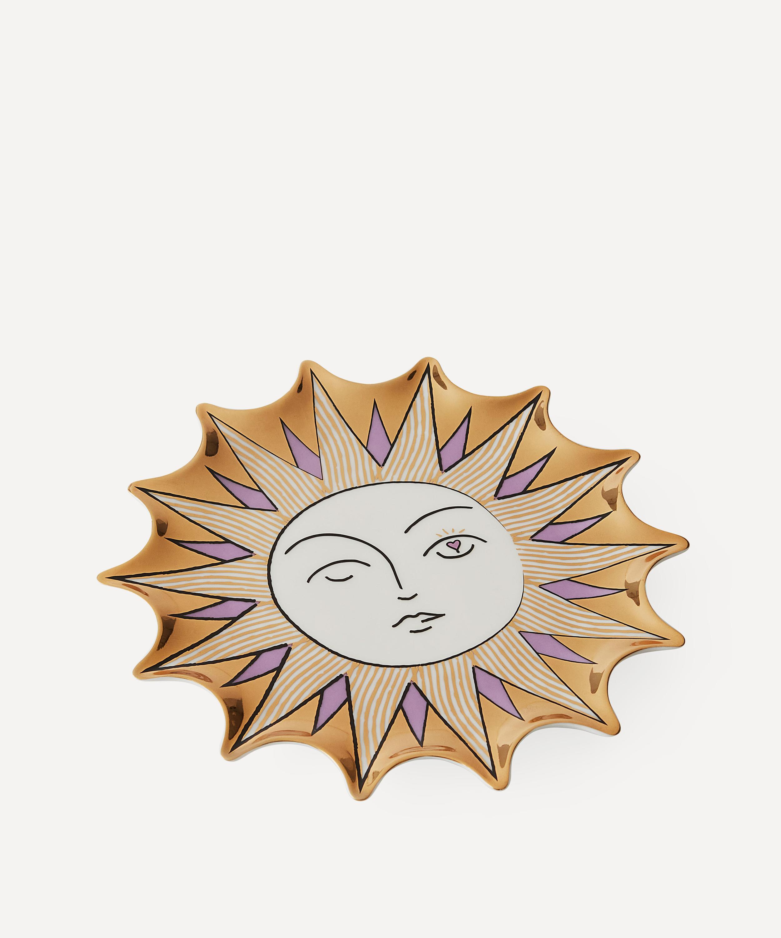 Jonathan Adler Muse Sun Trinket Tray In Multi