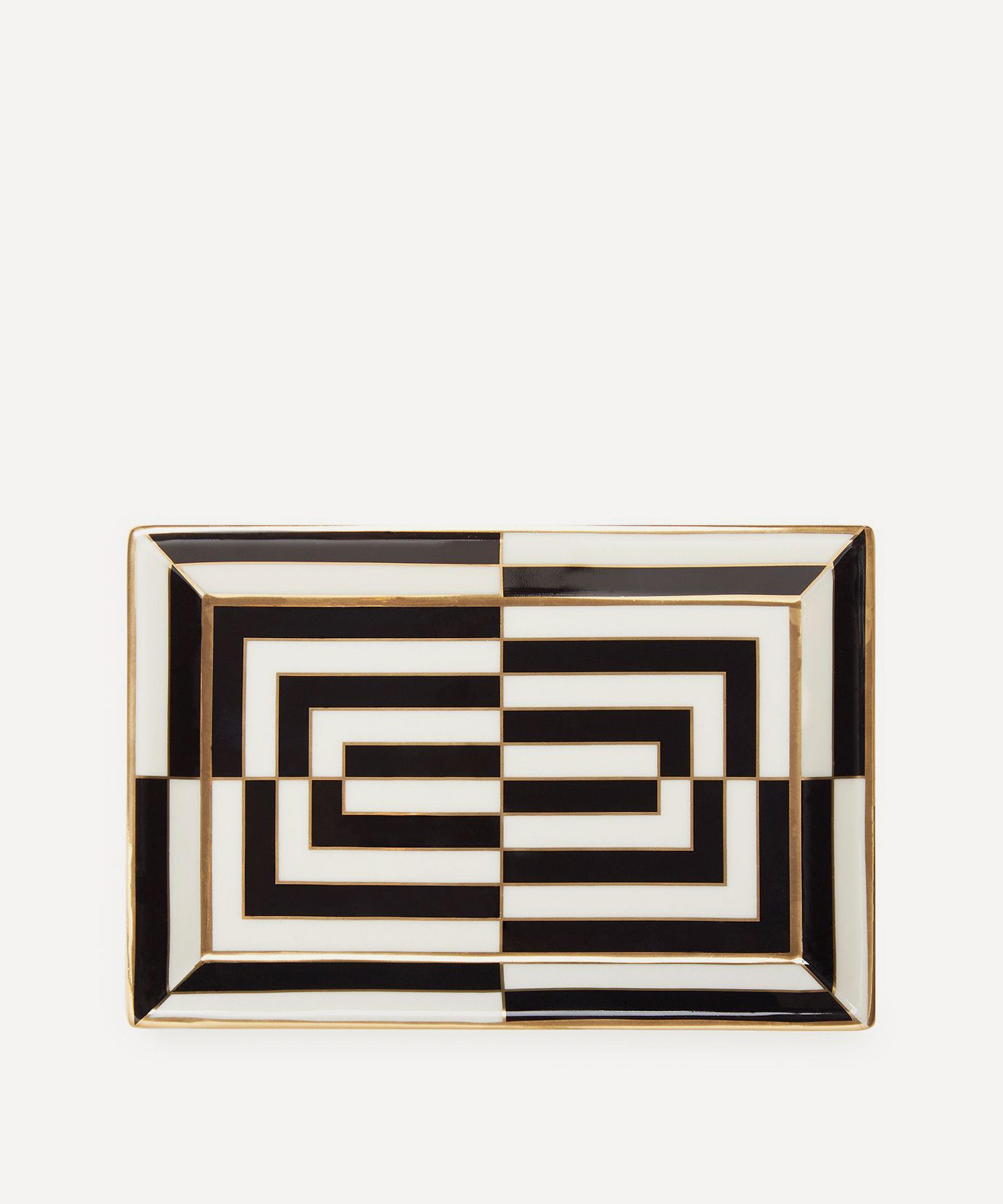 Jonathan Adler Op Art Rectangle Tray