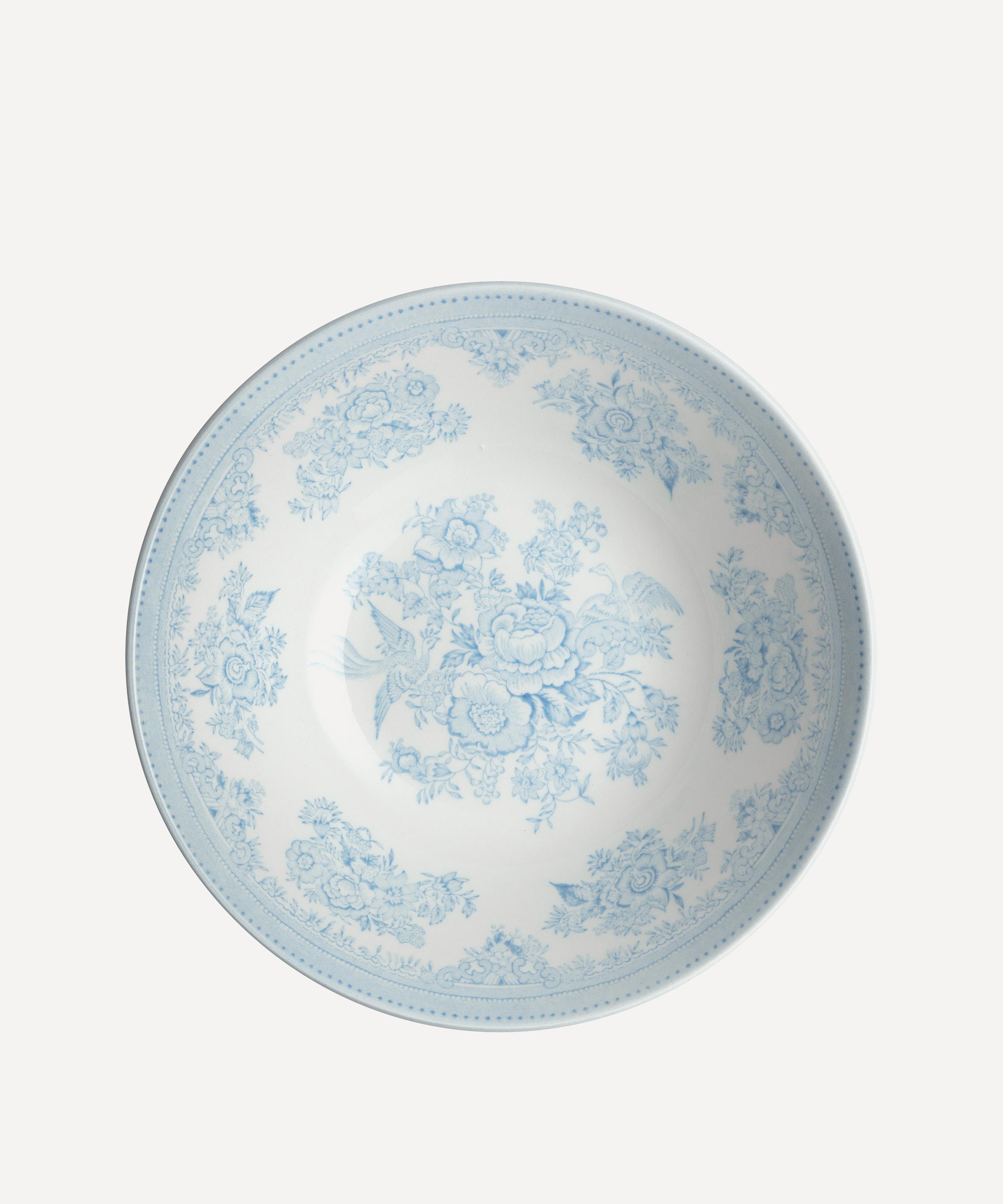 Burleigh Blue Asiatic Pheasants Cereal Bowl Set Of 4