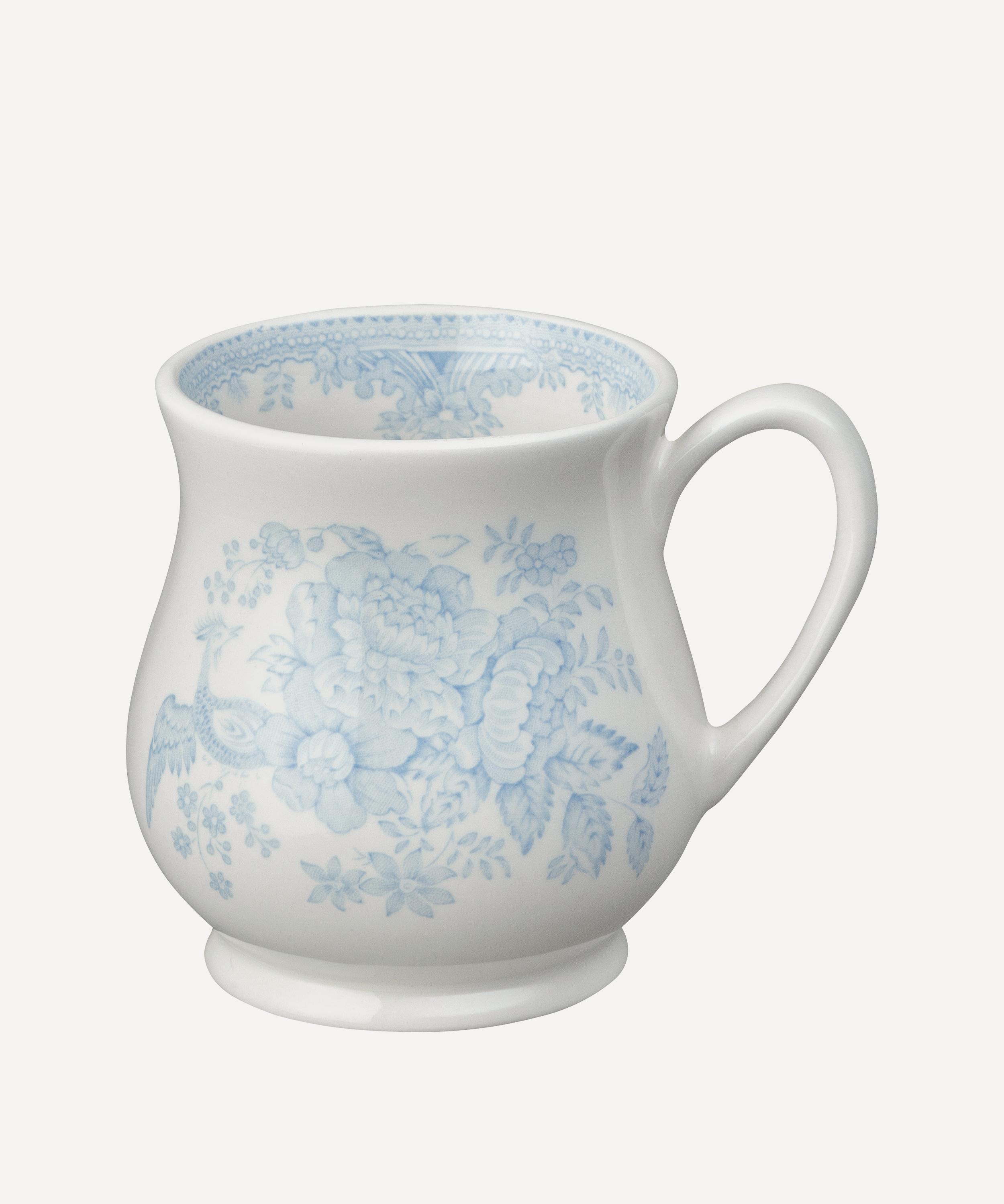 Burleigh Blue Asiatic Pheasants Sandringham Half Pint Mug