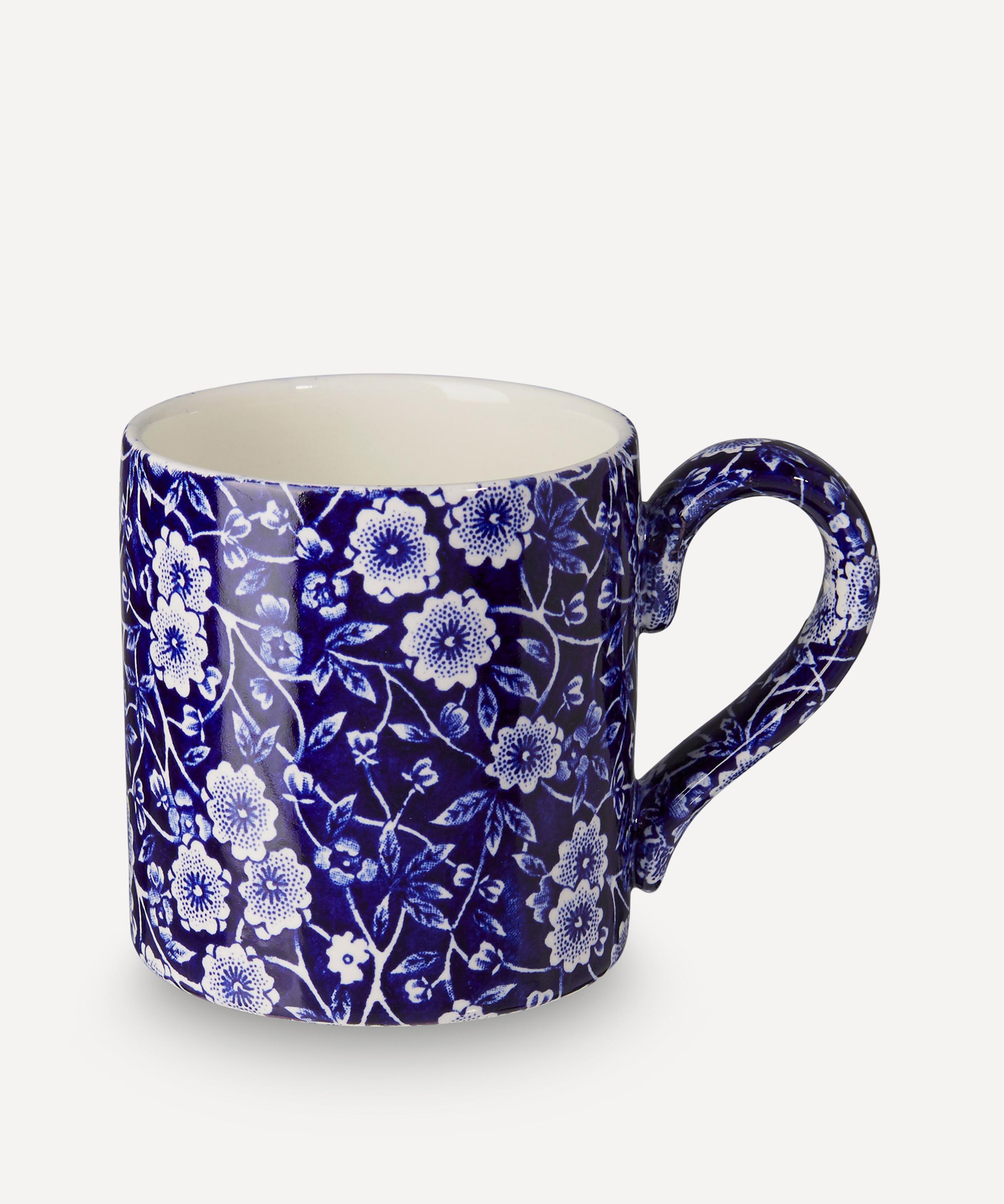 Burleigh Blue Calico Half Pint Mug