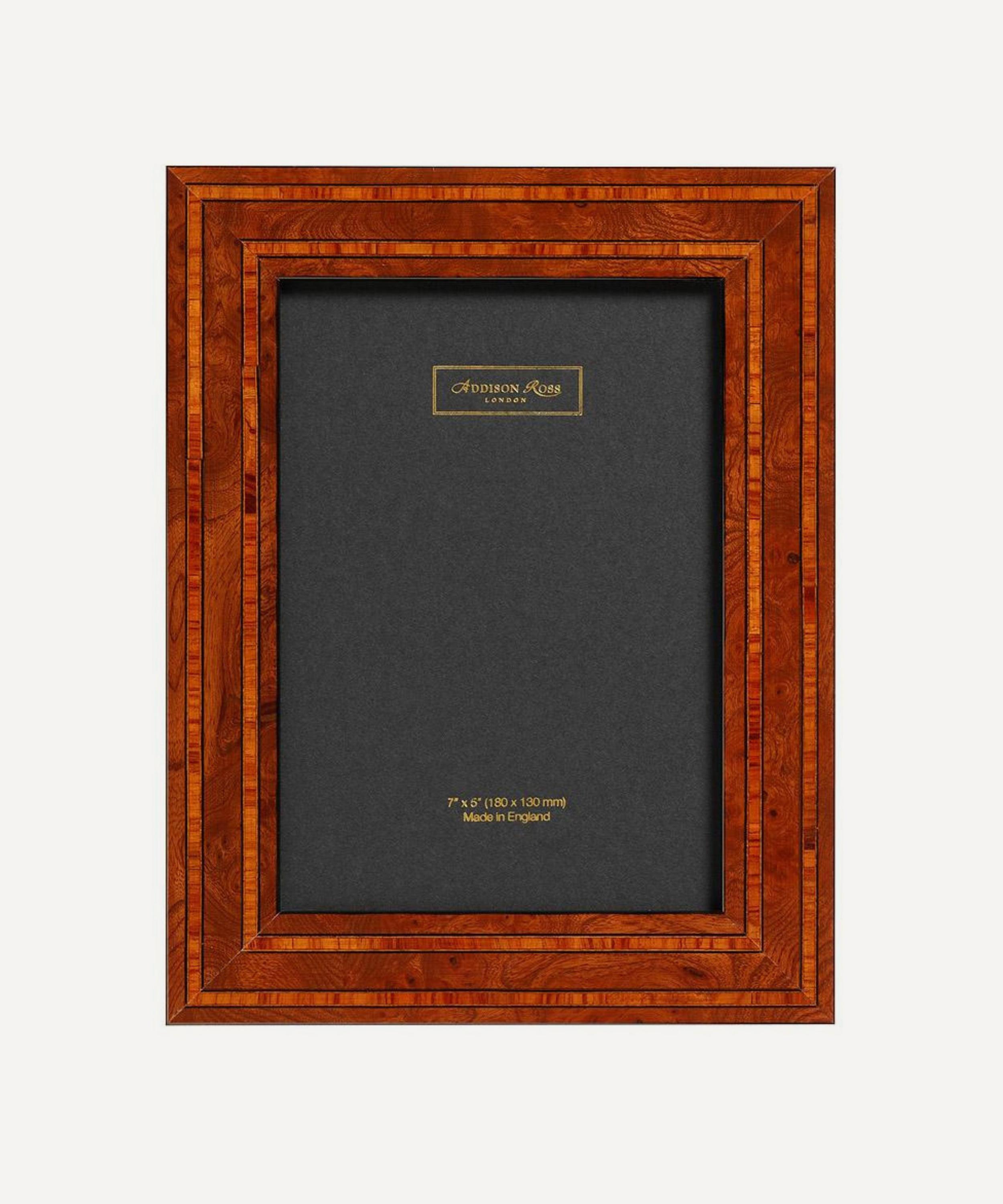 Addison Ross Double Contrast Marquetry 8x10 Photo Frame