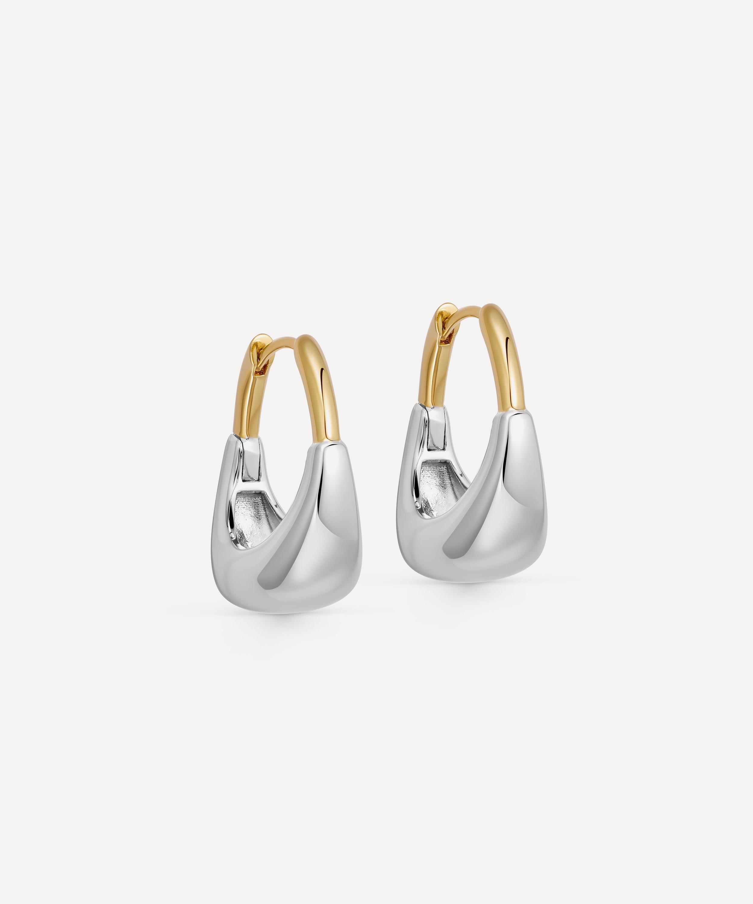 Astley Clarke Mixed Metal Chunky Aurora U-hoop Hoop Earrings