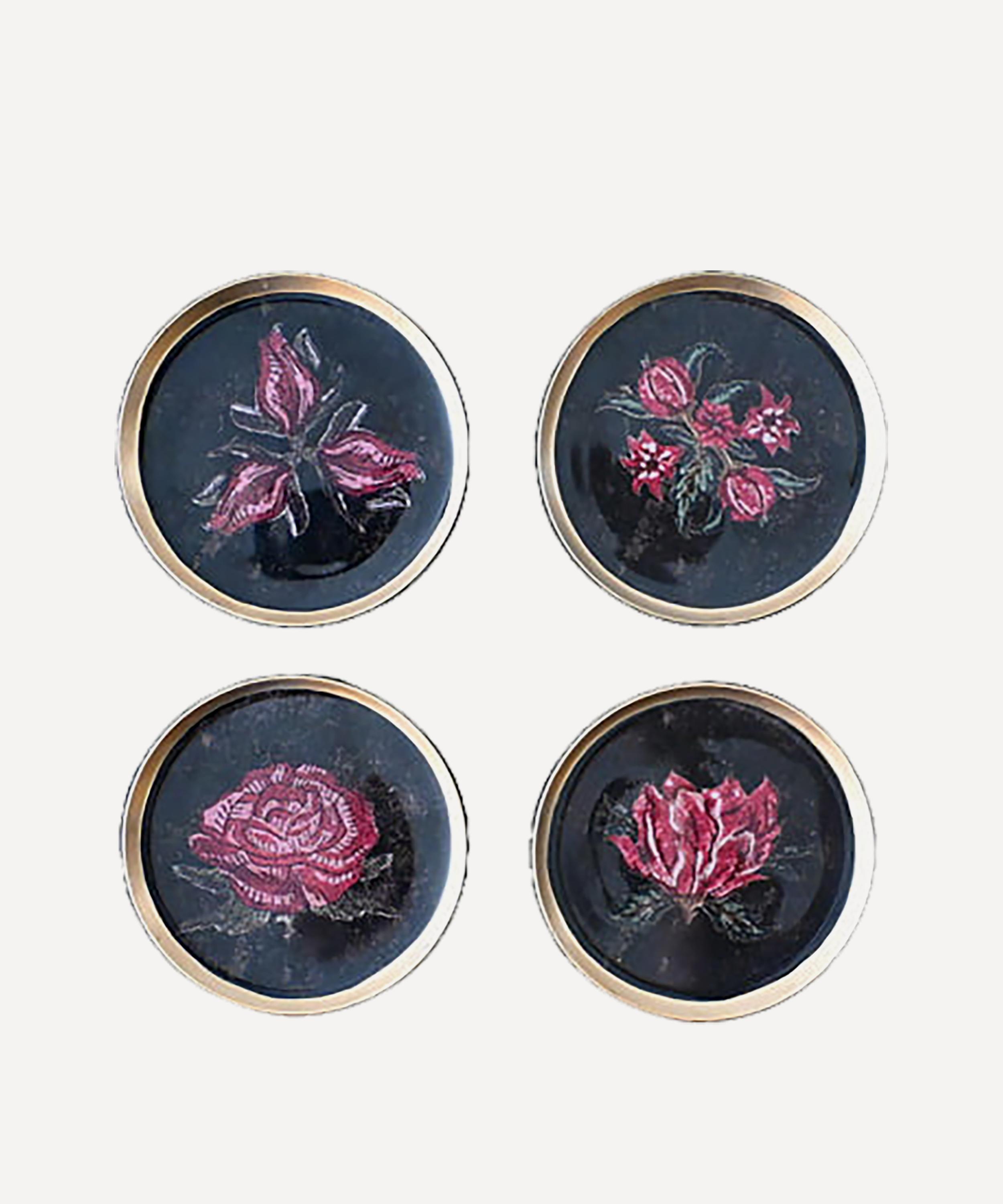 Boncoeurs Moldavian Coasters Set Of 4