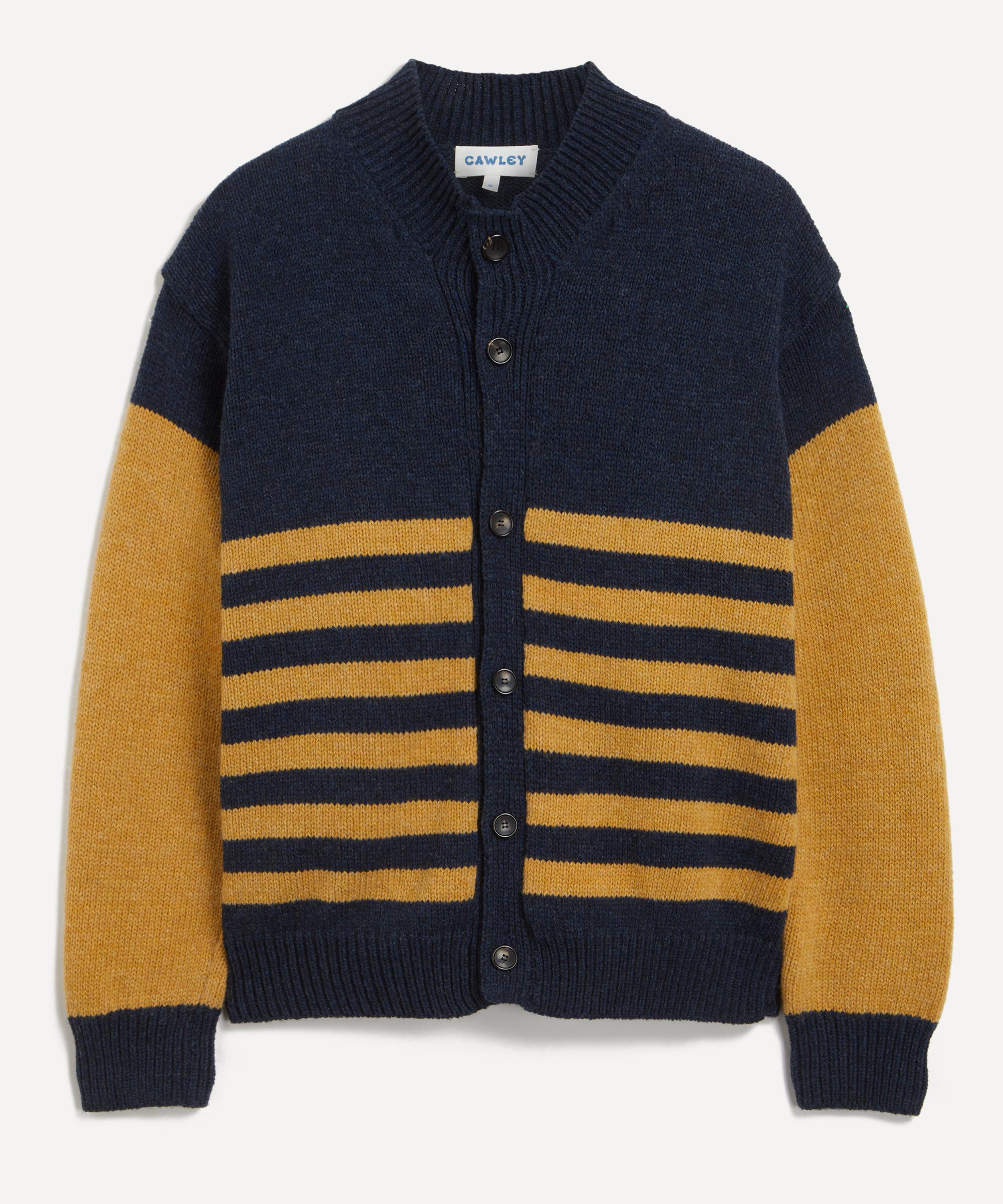 Shop Cawley Mens British Lambswool Elliot Cardigan