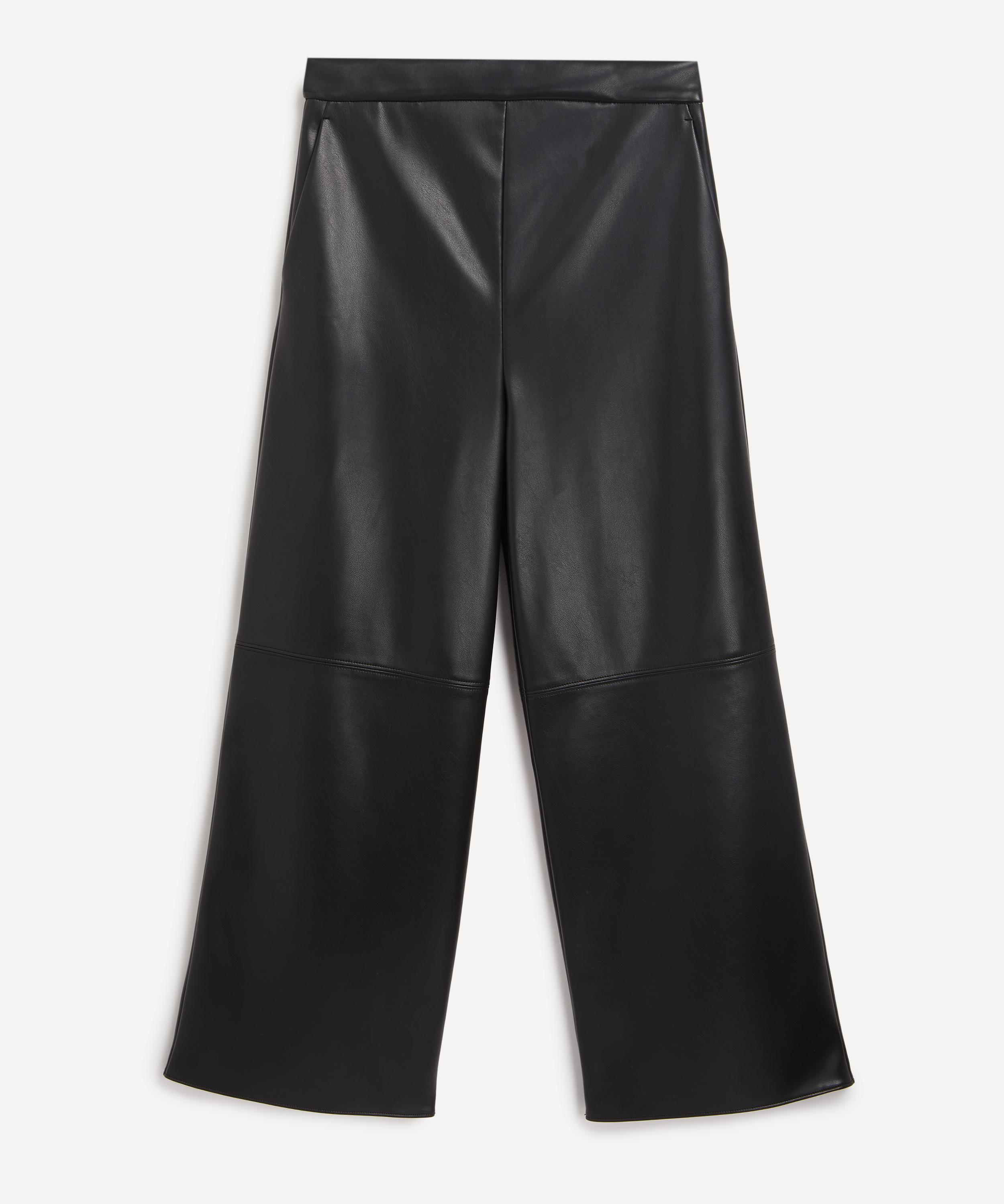 'S MAX MARA 'S MAX MARA WOMEN'S LUCIANA COATED FABRIC TROUSERS 