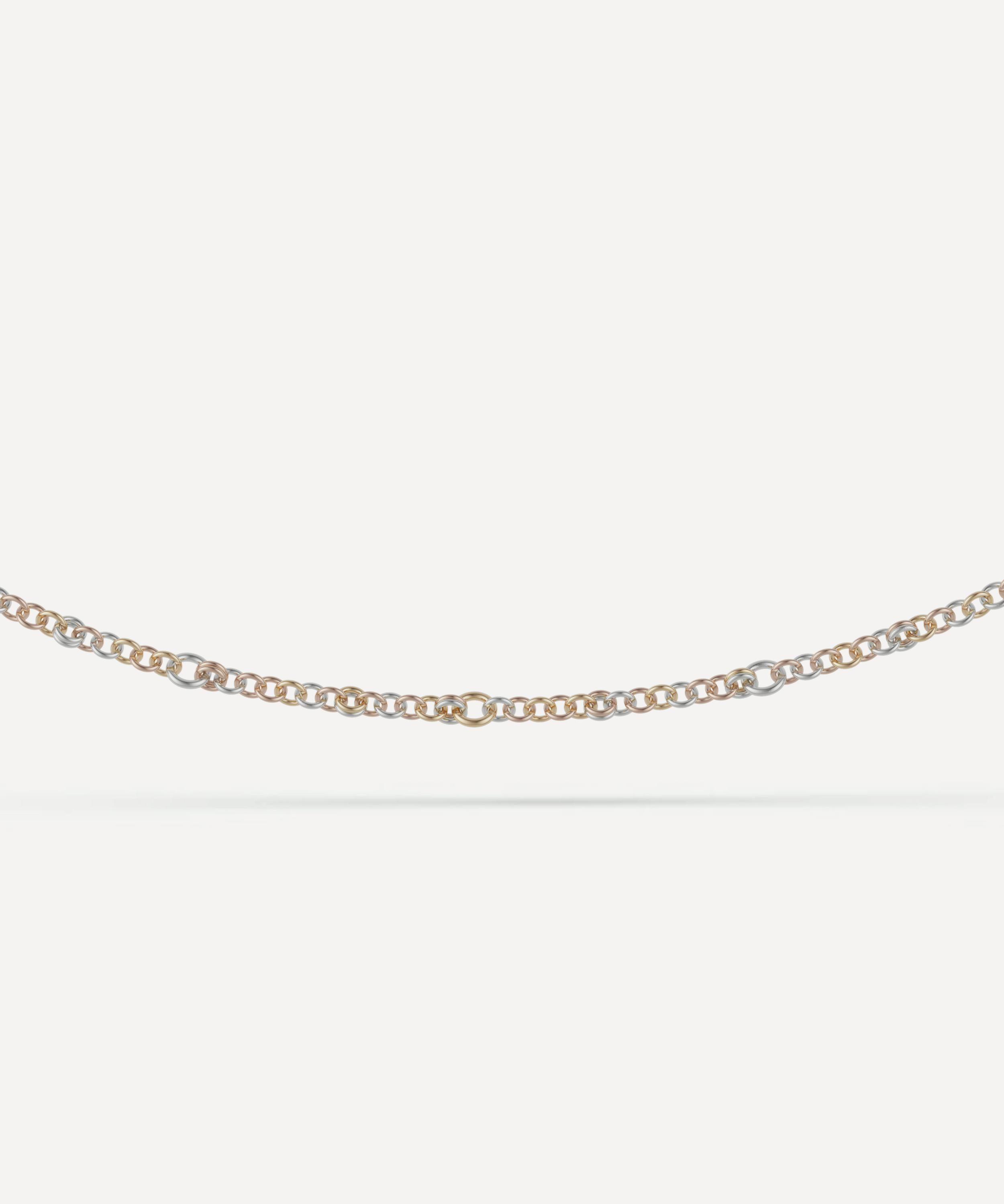 Spinelli Kilcollin Mixed Metal Gravity Chain Necklace