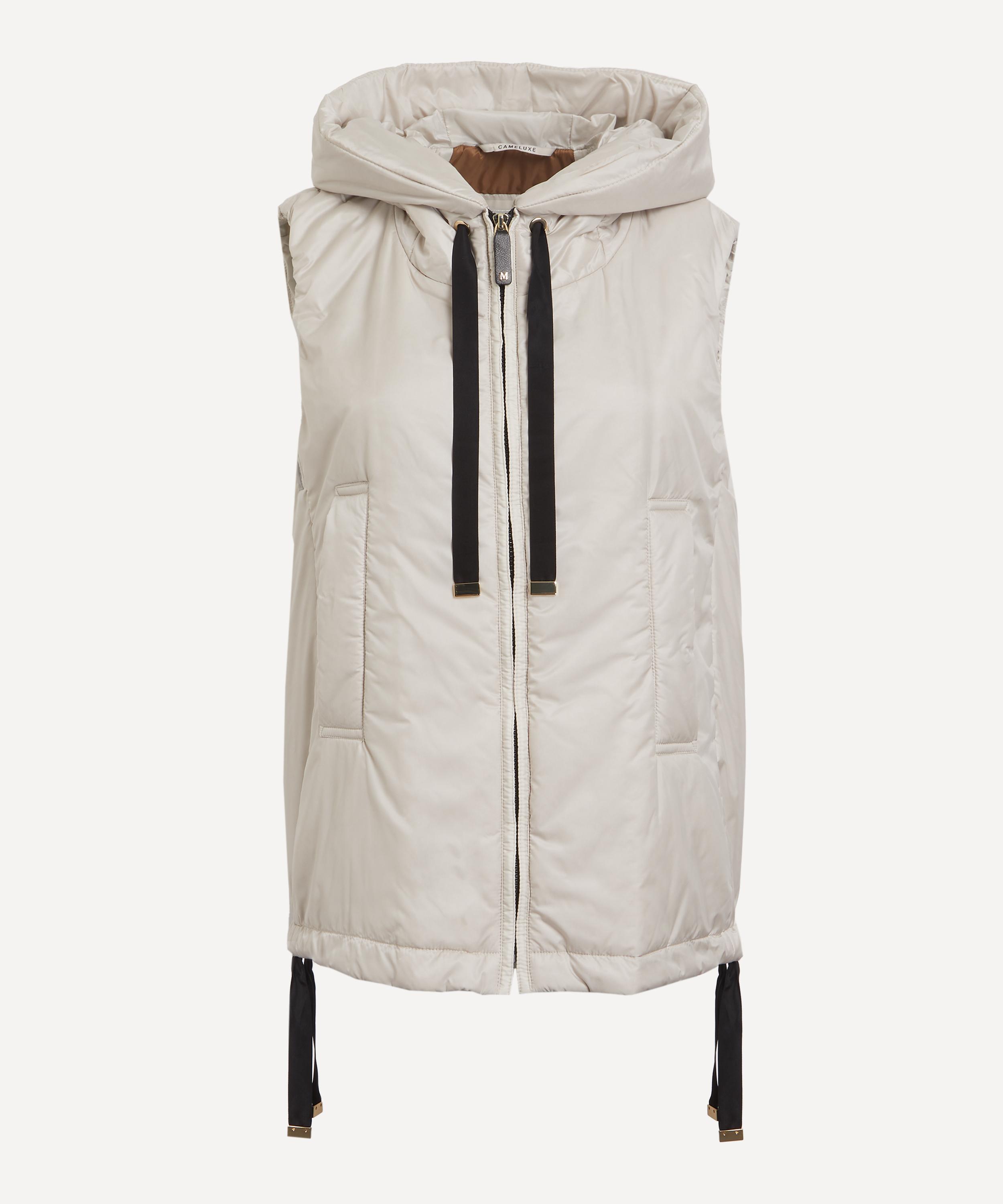 Shop Max Mara Women's Greengo Water-repellent Canvas Gilet