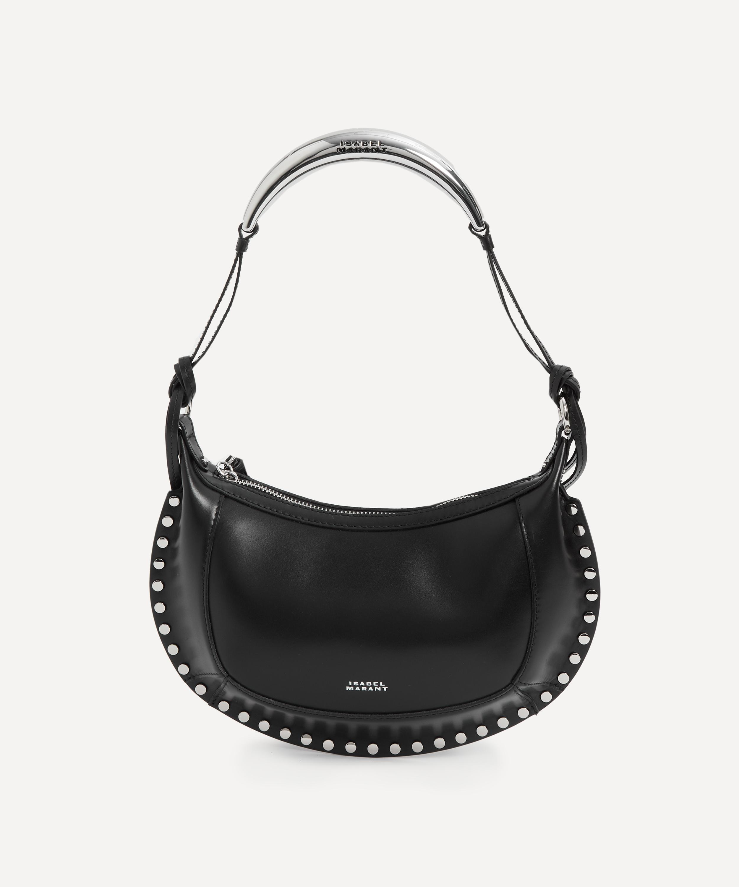 Isabel Marant Women's Oskan Moon Sculptural Strap Shoulder Bag