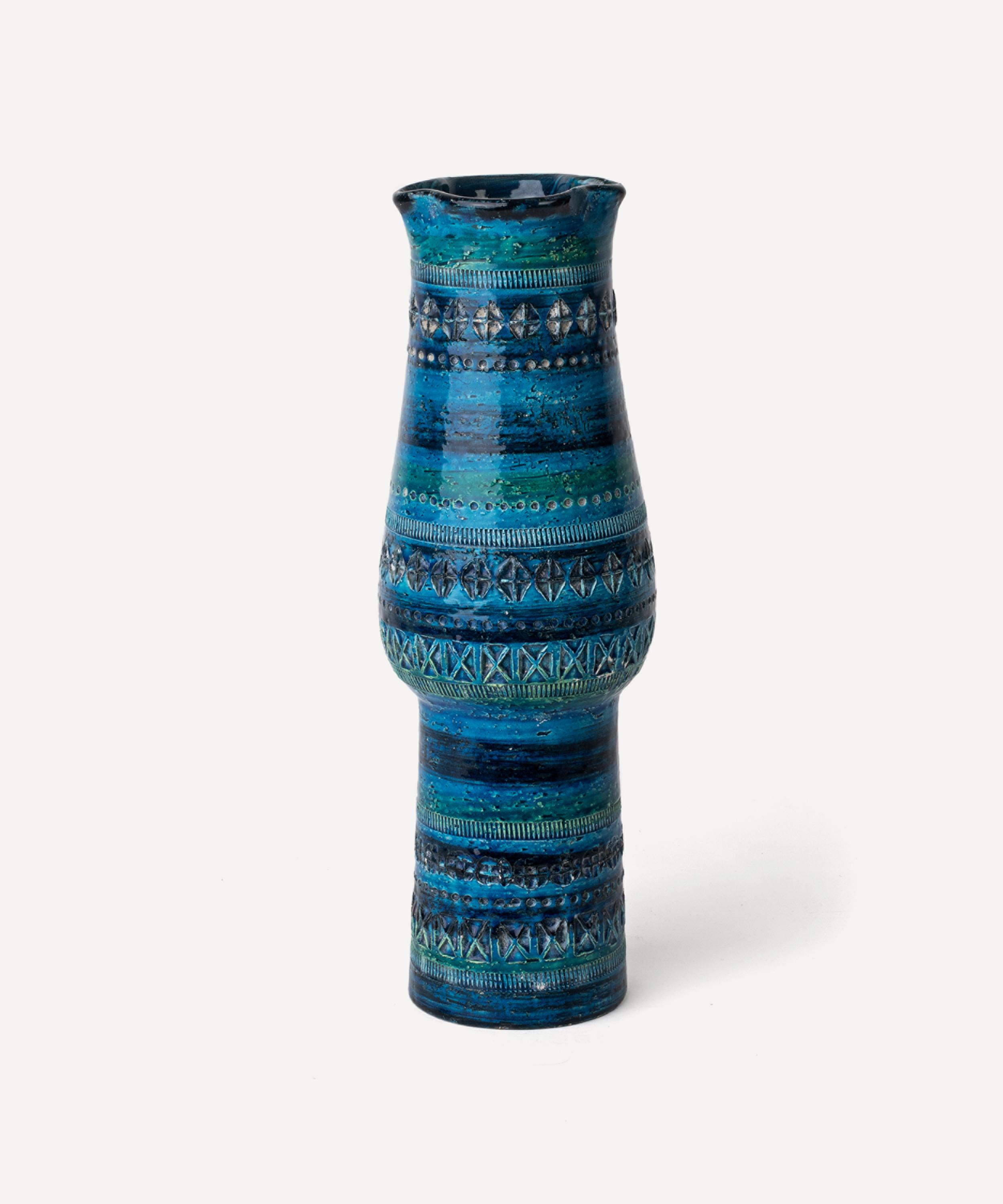 Bitossi Rimini Blu Tall Vase