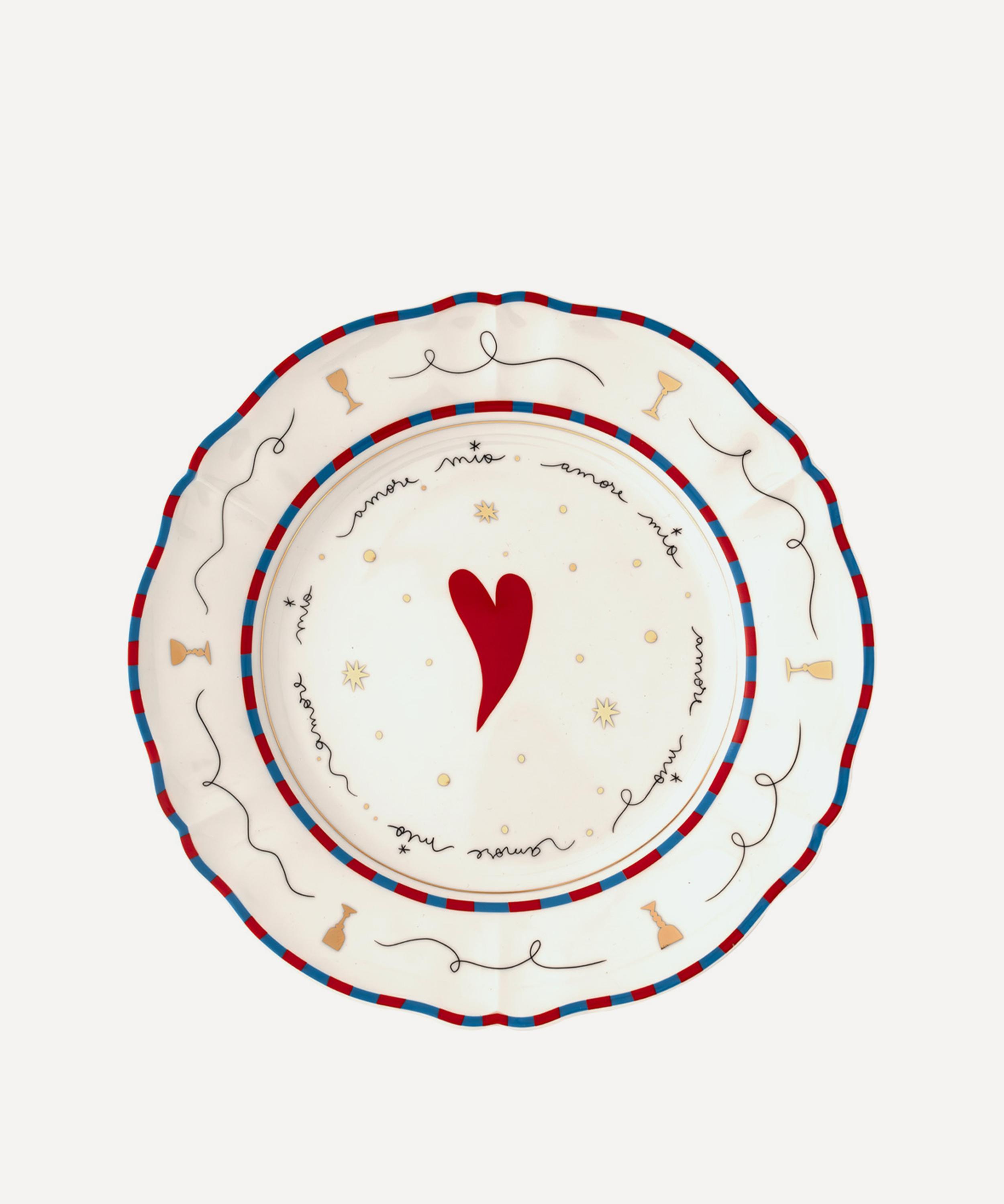 Bitossi Cuore Dinner Plate