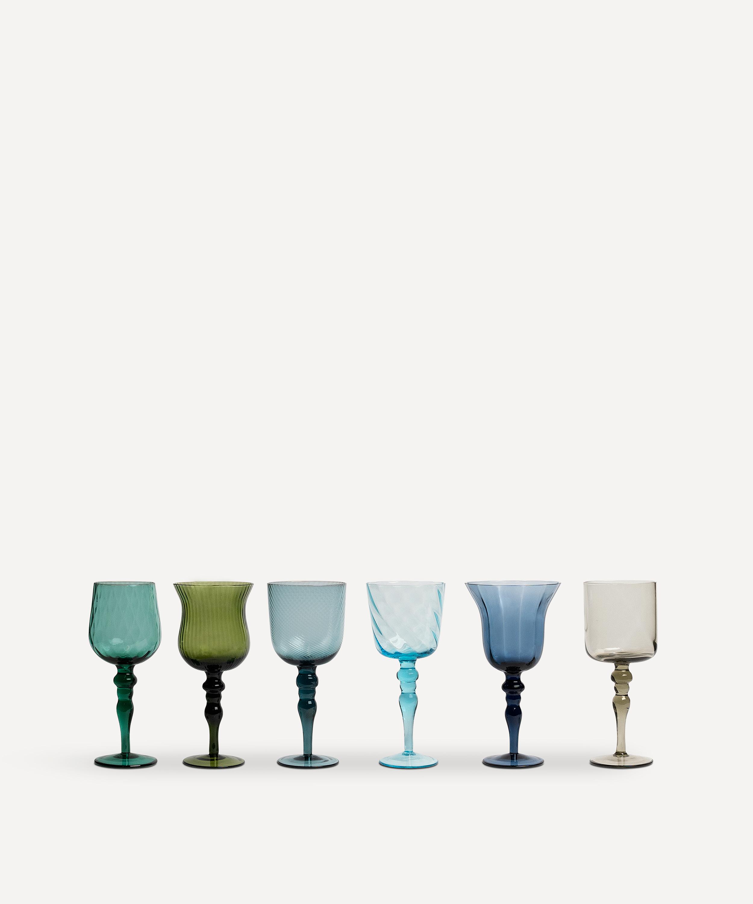 BITOSSI BITOSSI ASSORTED STYLE GOBLETS SET OF 6 