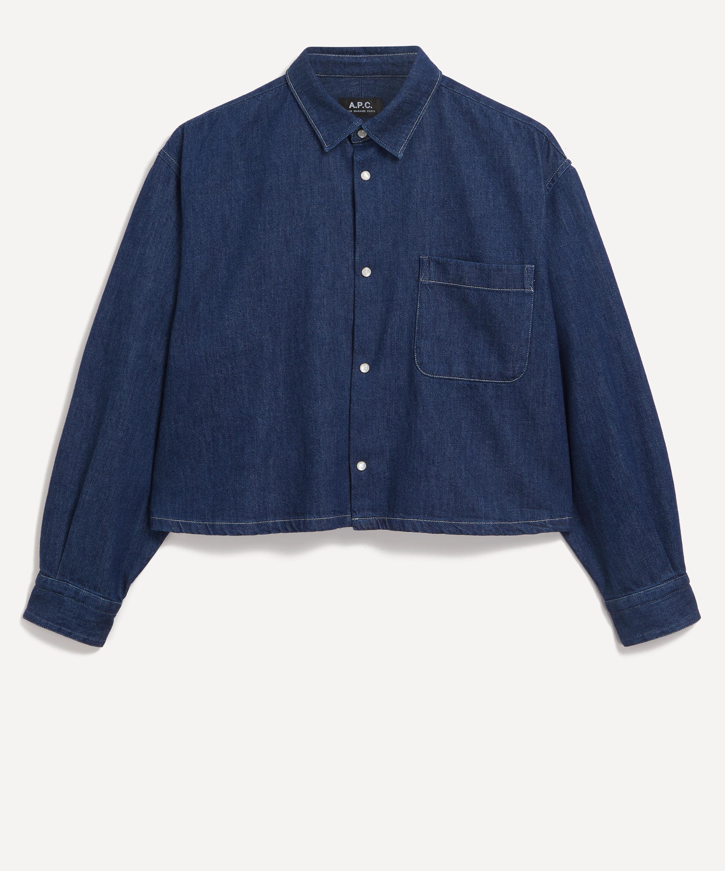 Apc A.p.c. Women's Samantha Denim Overshirt