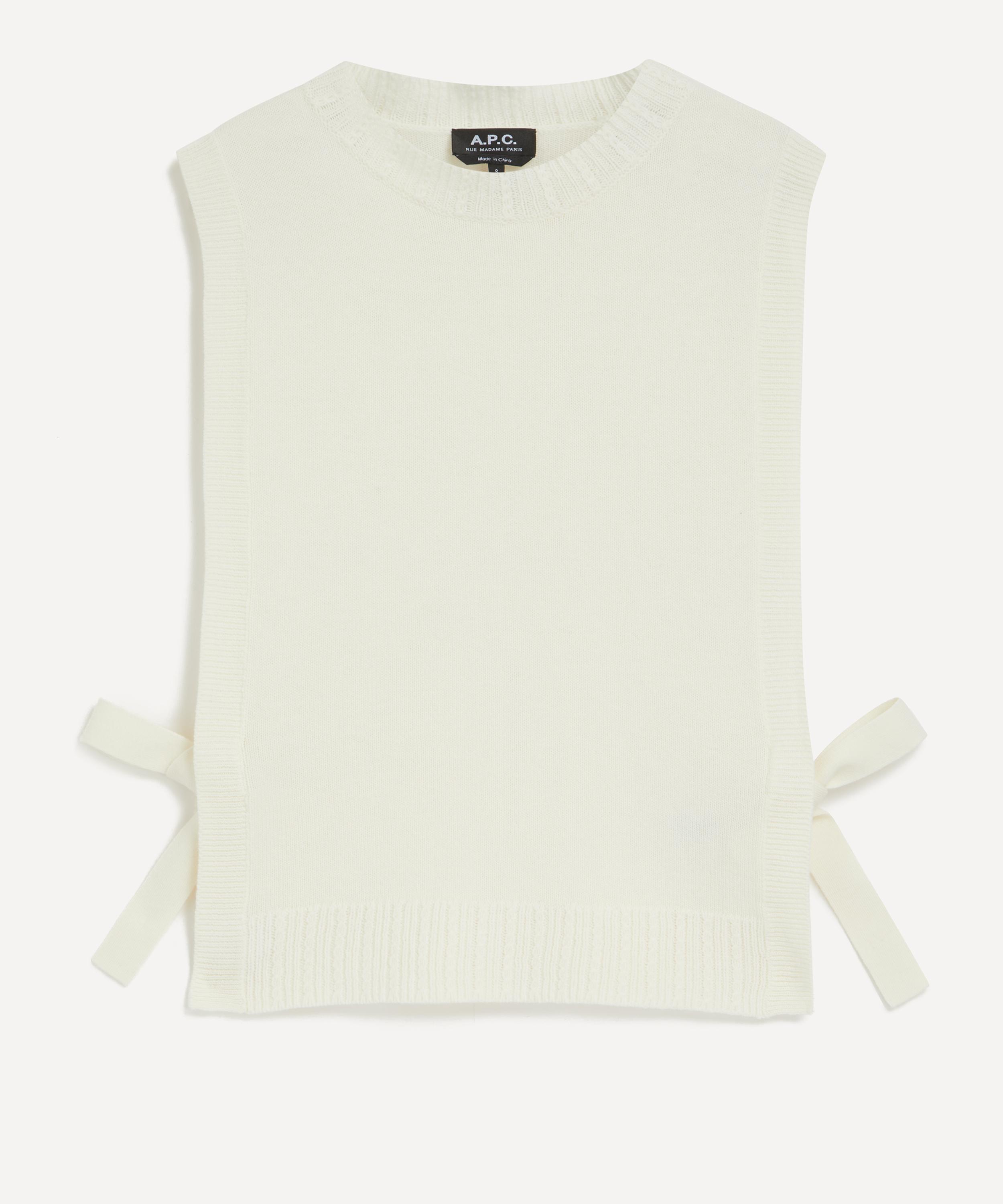 Apc A.p.c. Women's Margot Merino Wool Knitted Vest
