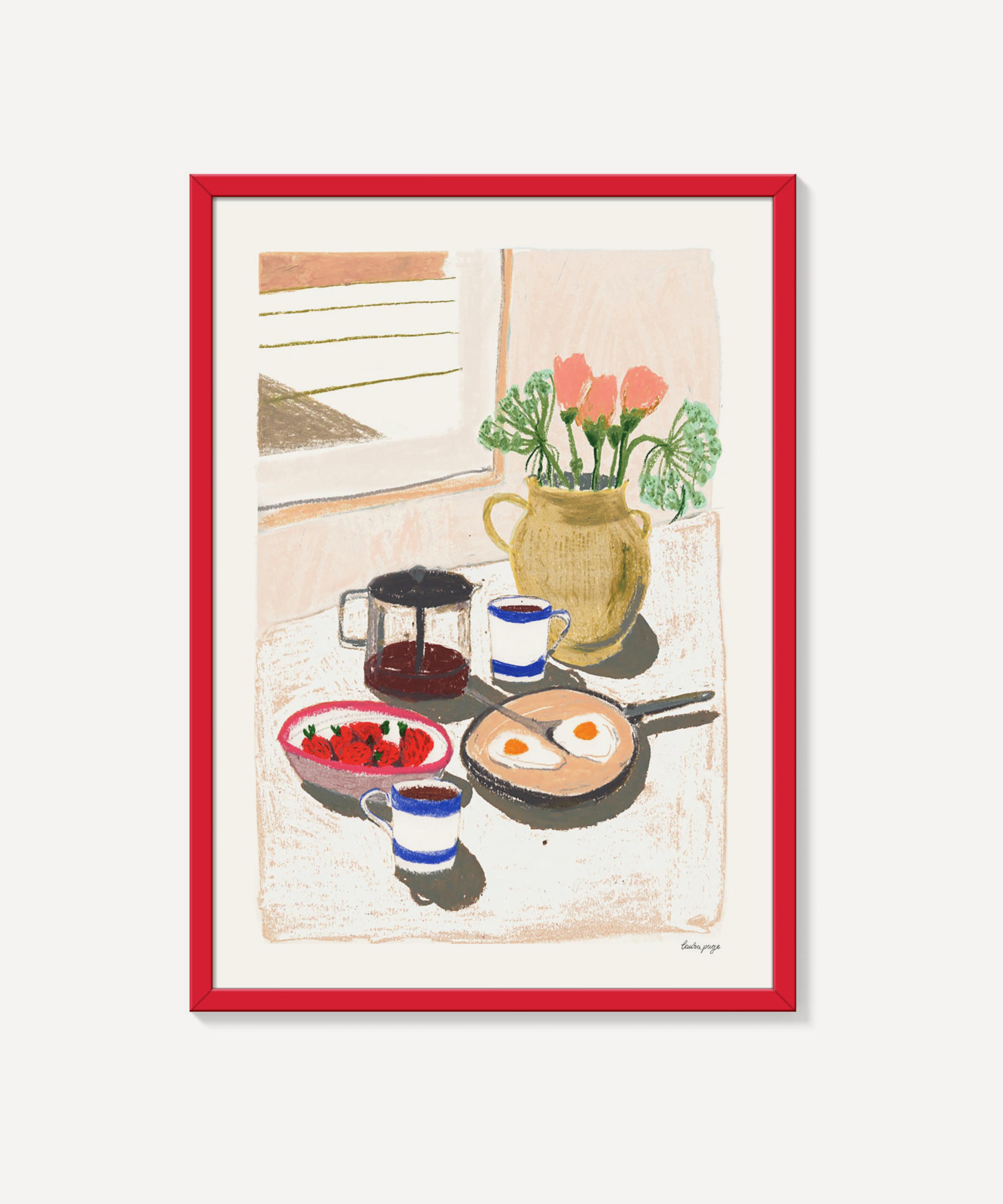 Pstr Studio Laura Page Summer Mornings Print