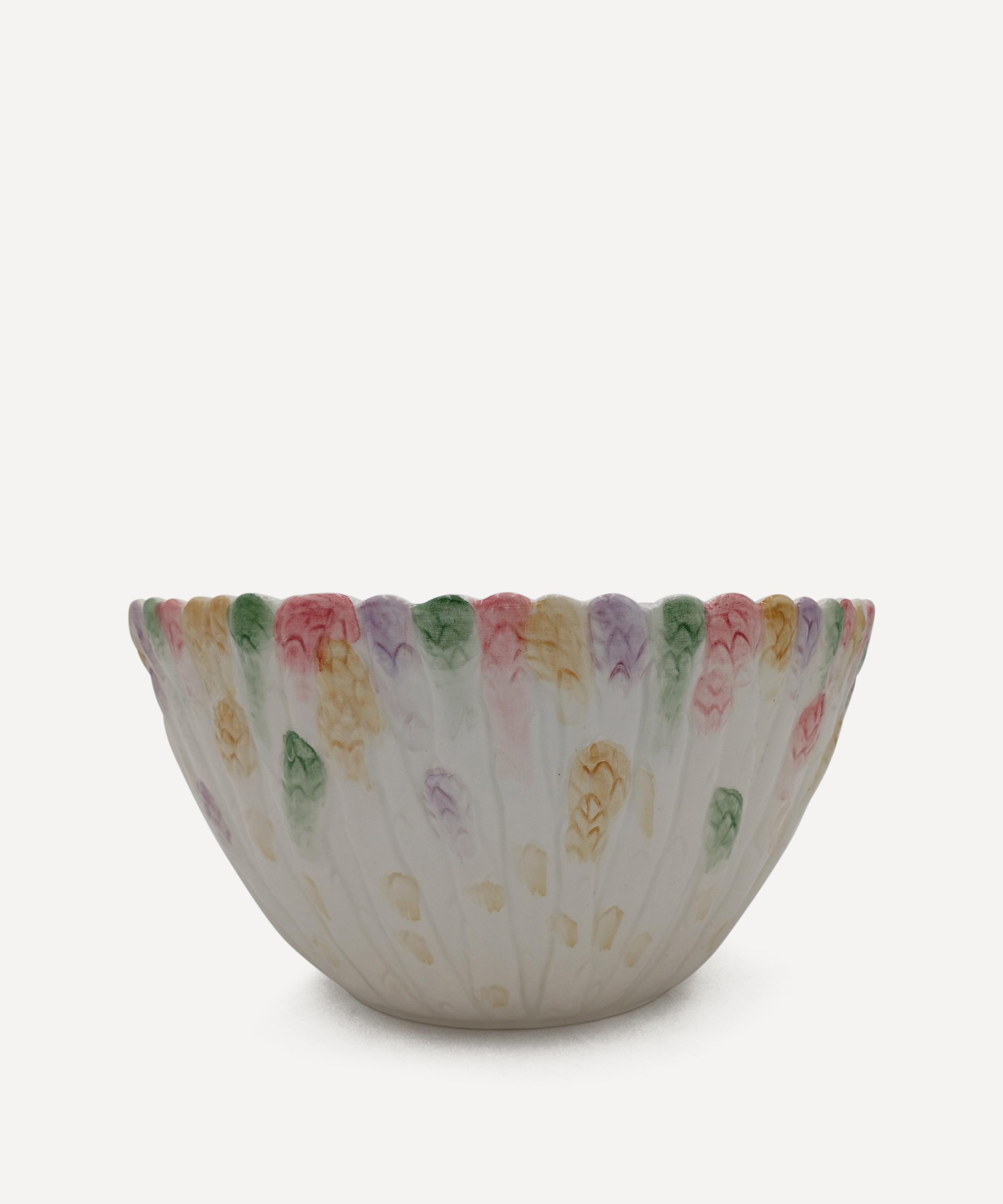 Vbc White Asparagus Jar Large Serving Bowl