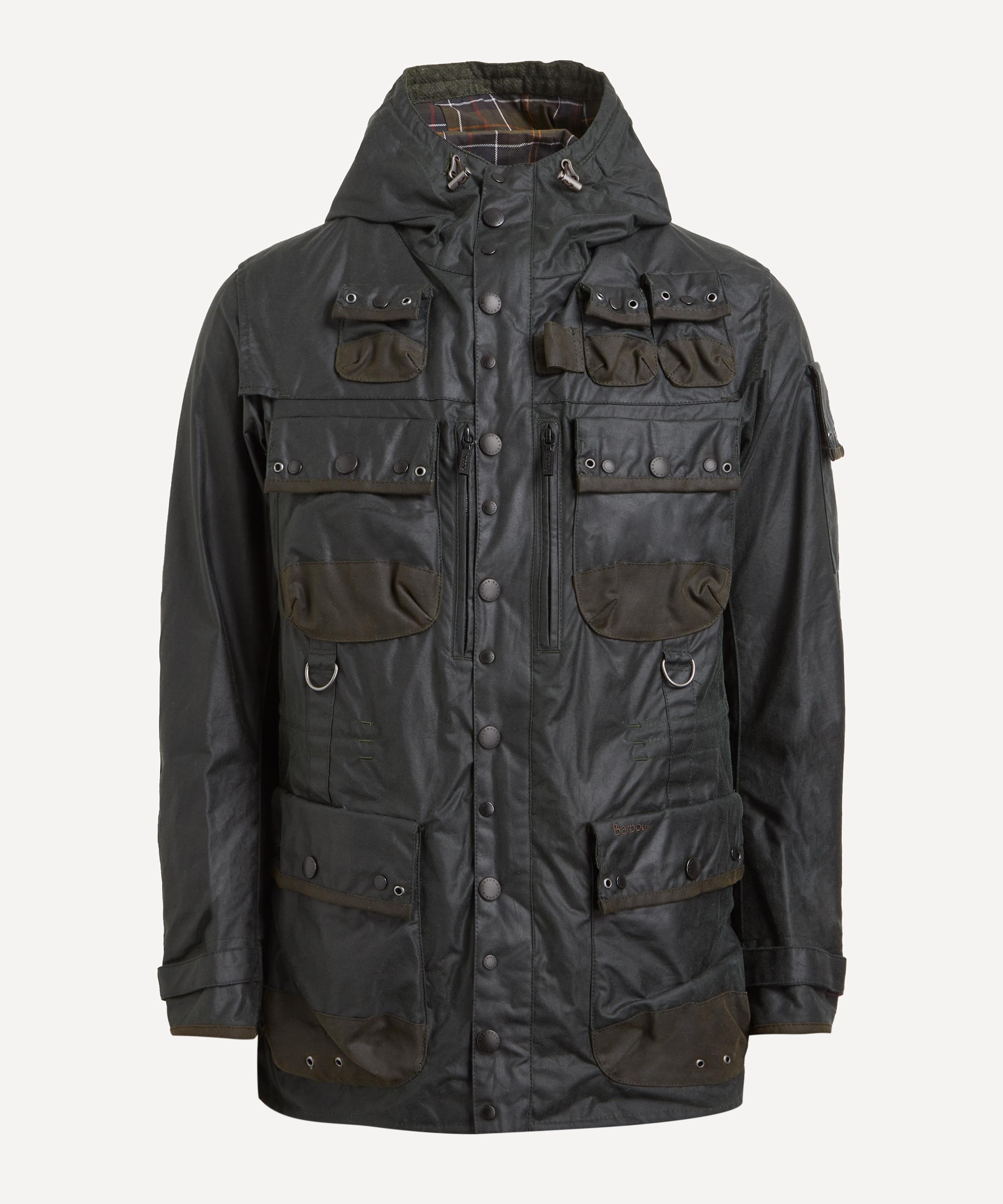 BARBOUR BARBOUR MENS X TO KI TO MILITARY WAXED JACKET 