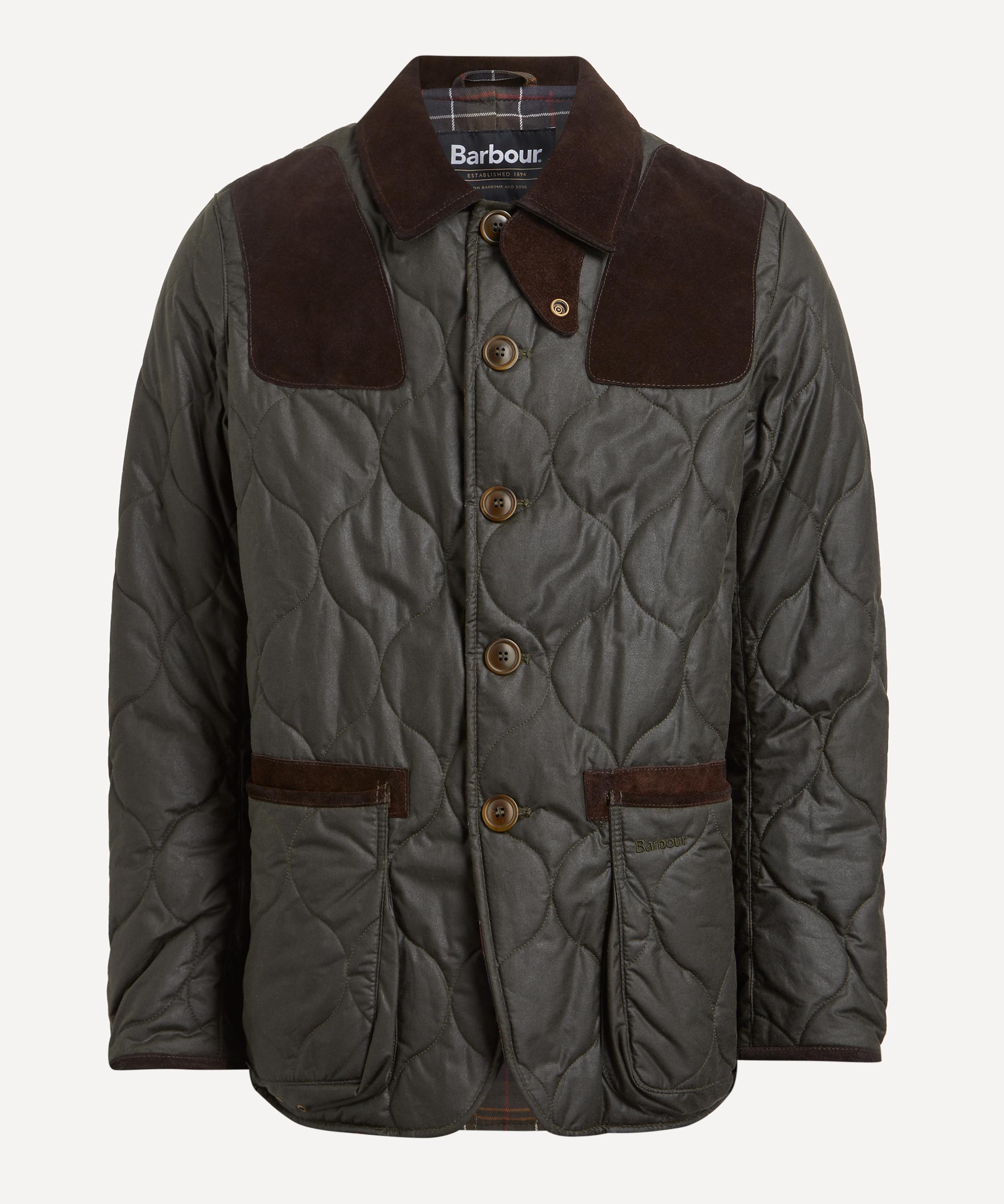 BARBOUR BARBOUR MENS X TO KI TO SPORTING QUILTING WAXED JACKET 