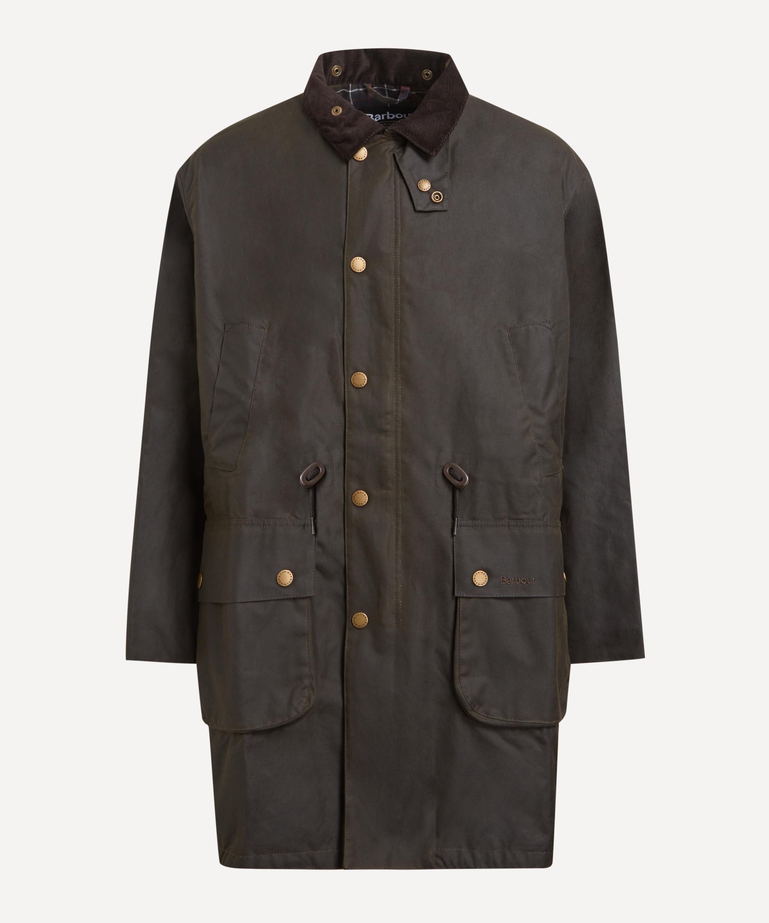 BARBOUR BARBOUR MENS BEDALE WAXED TRENCH COAT 
