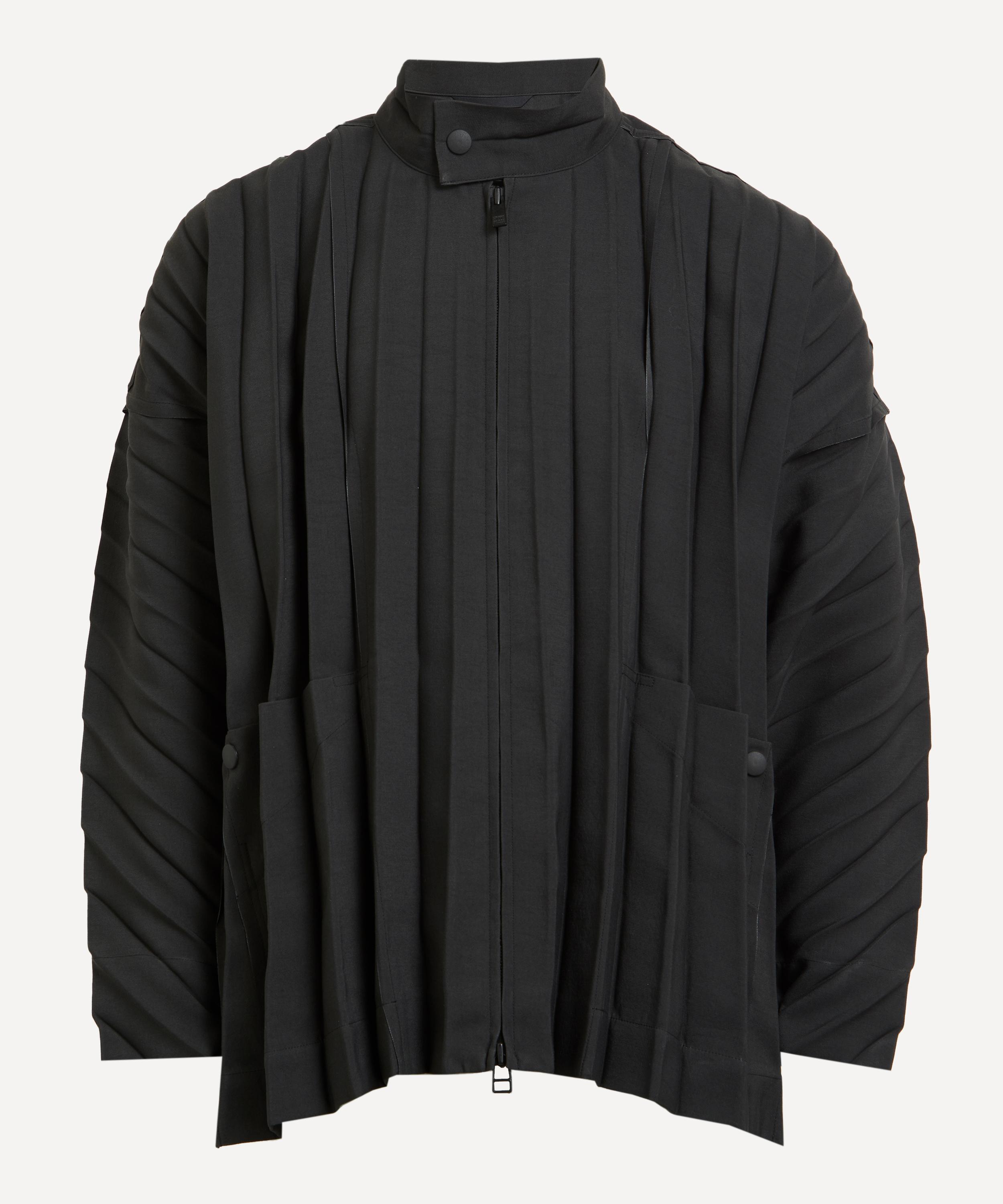 Homme Plisse Issey Miyake Mens Black EDGE Jacket 1