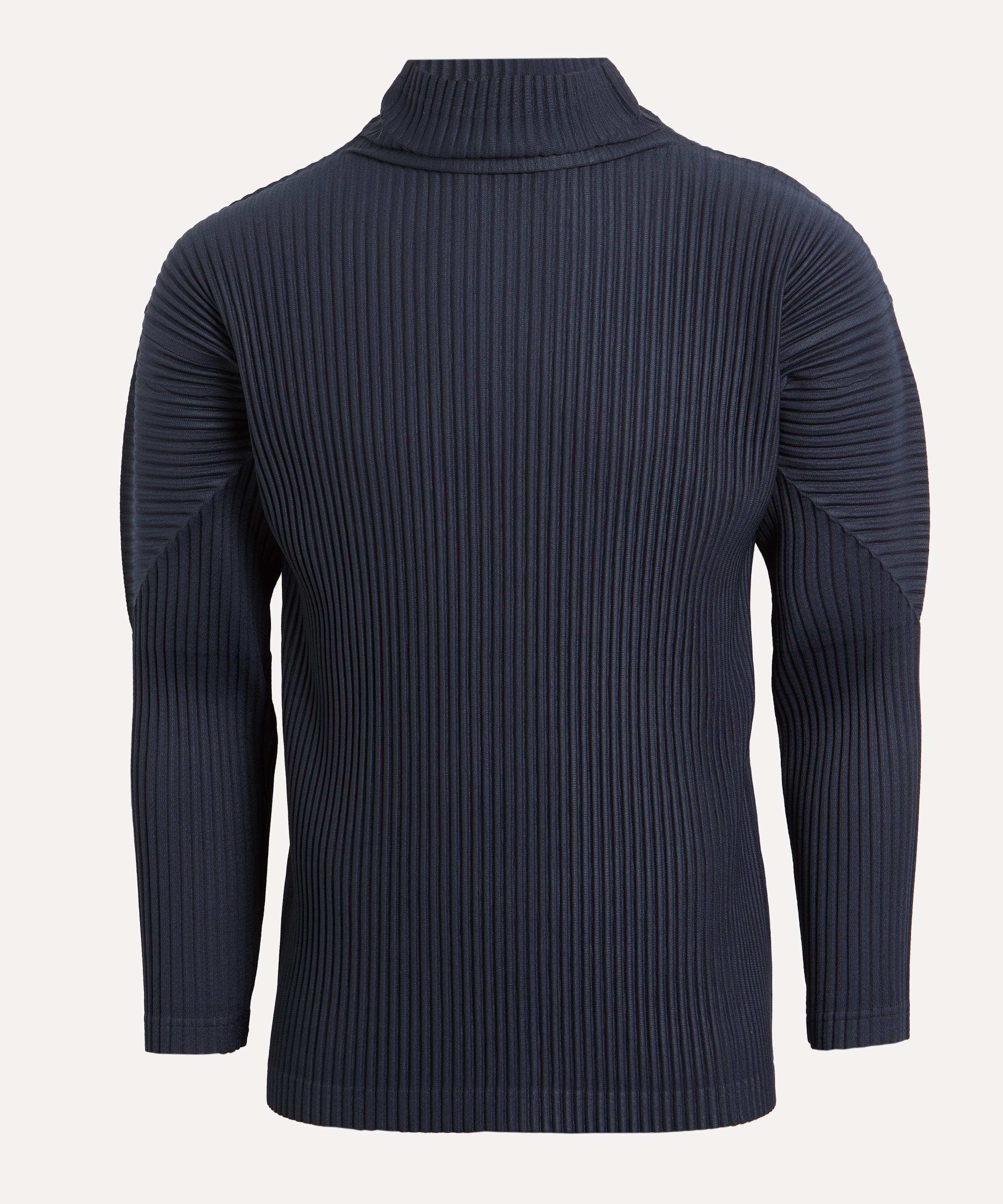 Issey Miyake Homme Plisse  Mens Core Turtleneck Top