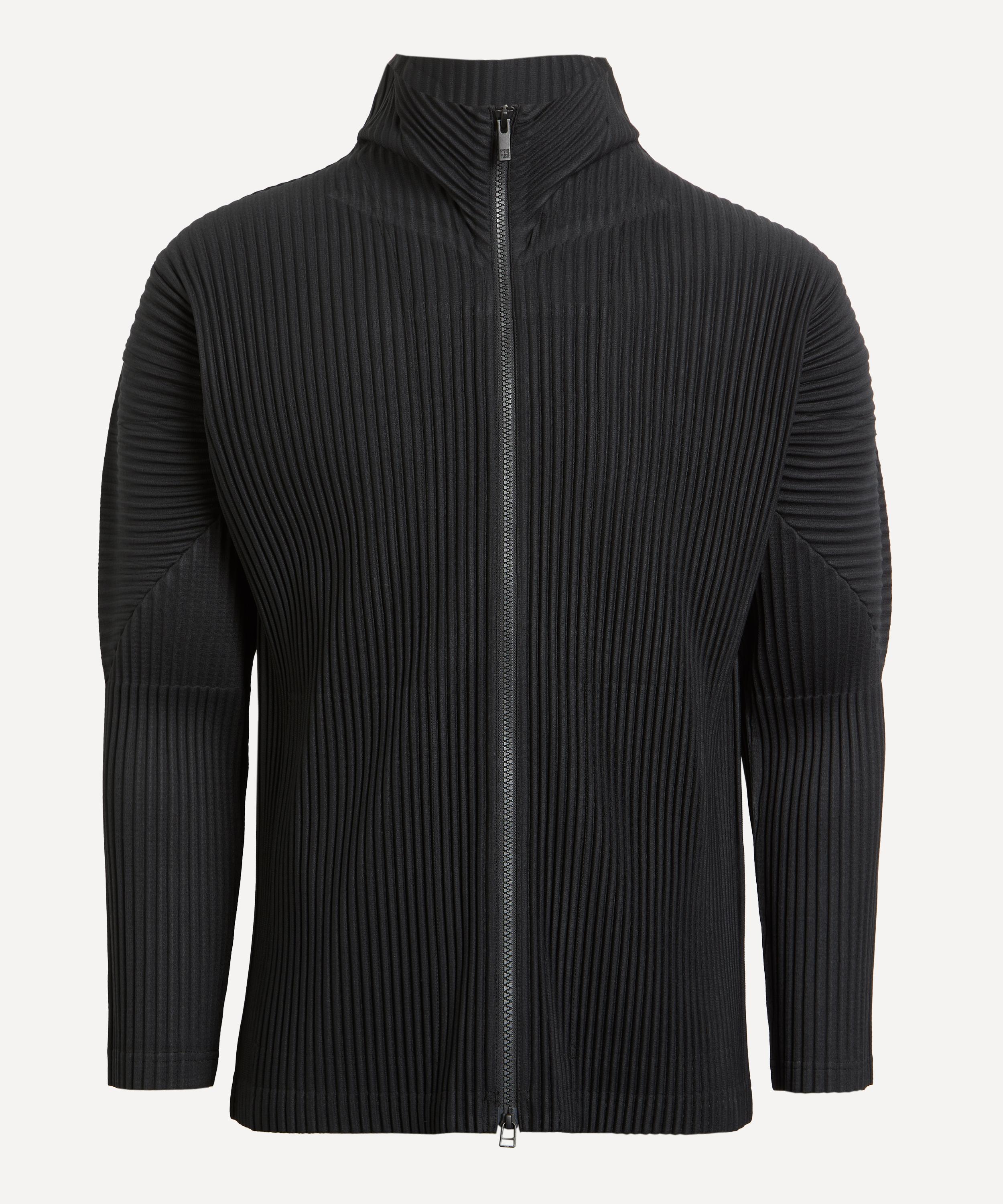 Issey Miyake Long-sleeved Knitted Cardigan
