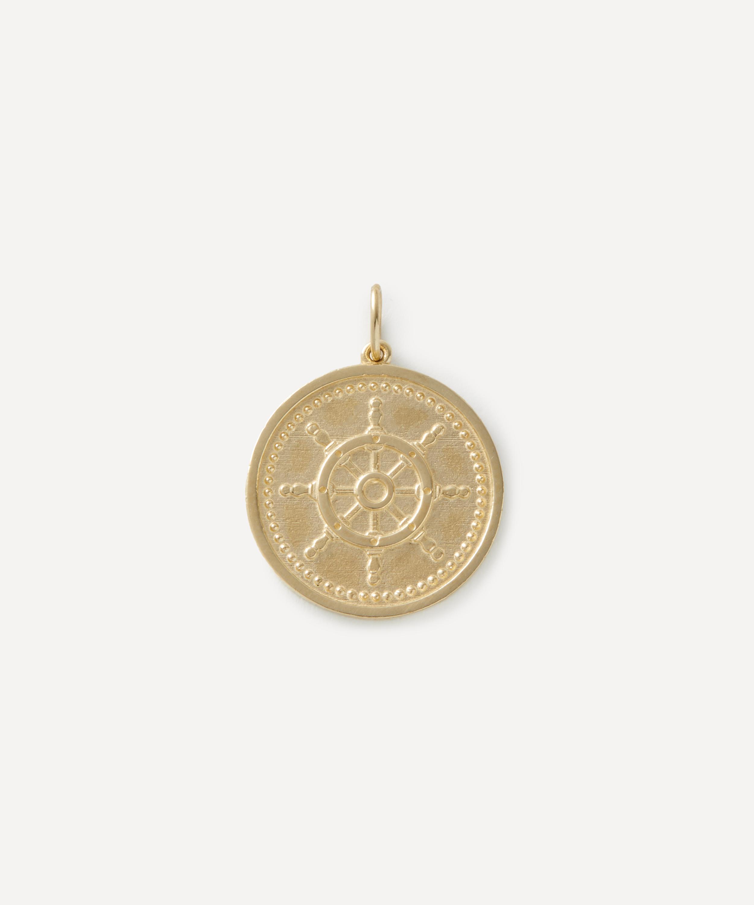 Liberty 9ct Gold Libertas Helm Pendant