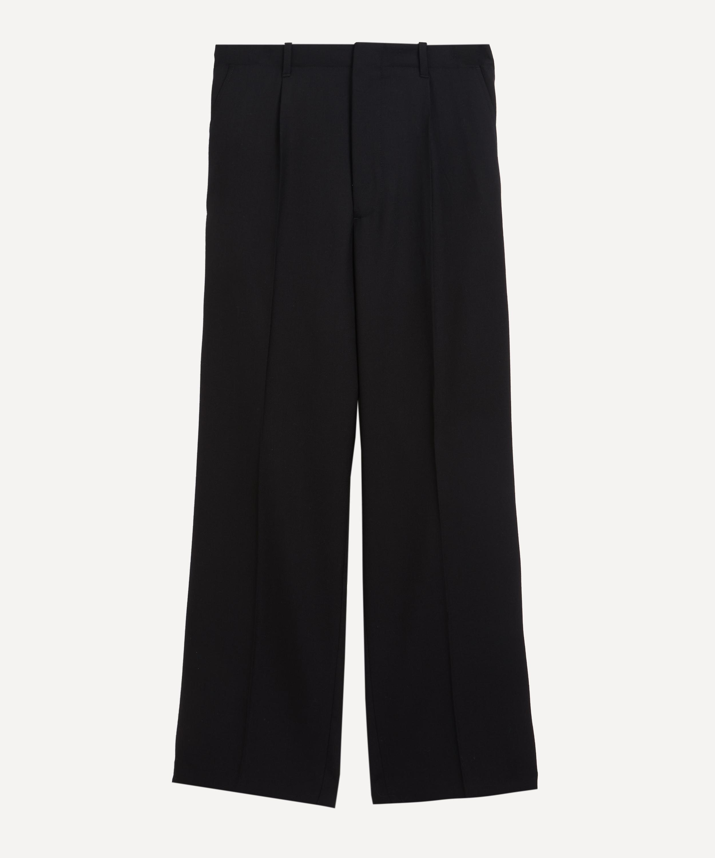 Our Legacy Mens Borrowed Wool Chino In Black