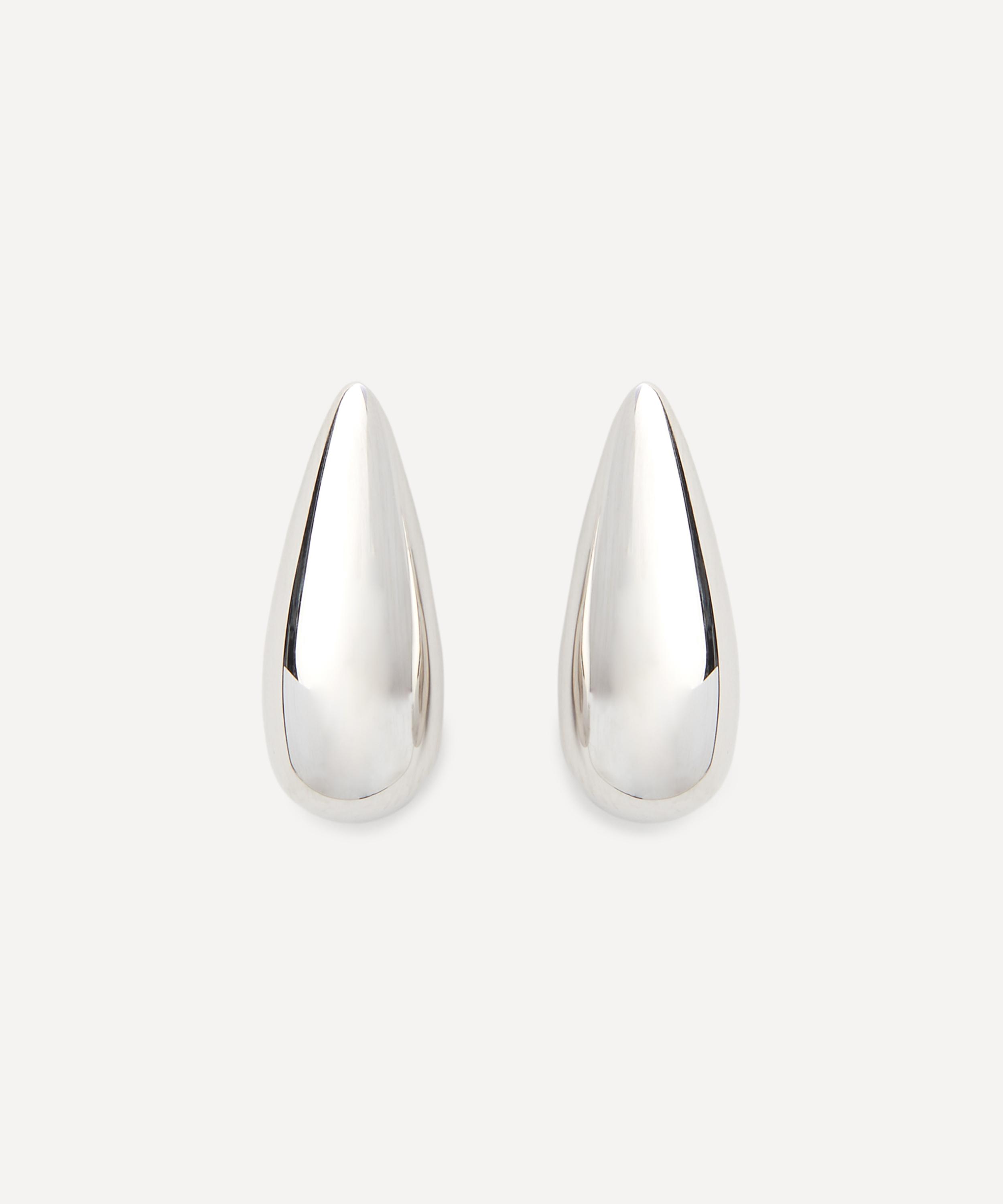 Pdpaola Sterling Silver Large Sugar Drop Earrings