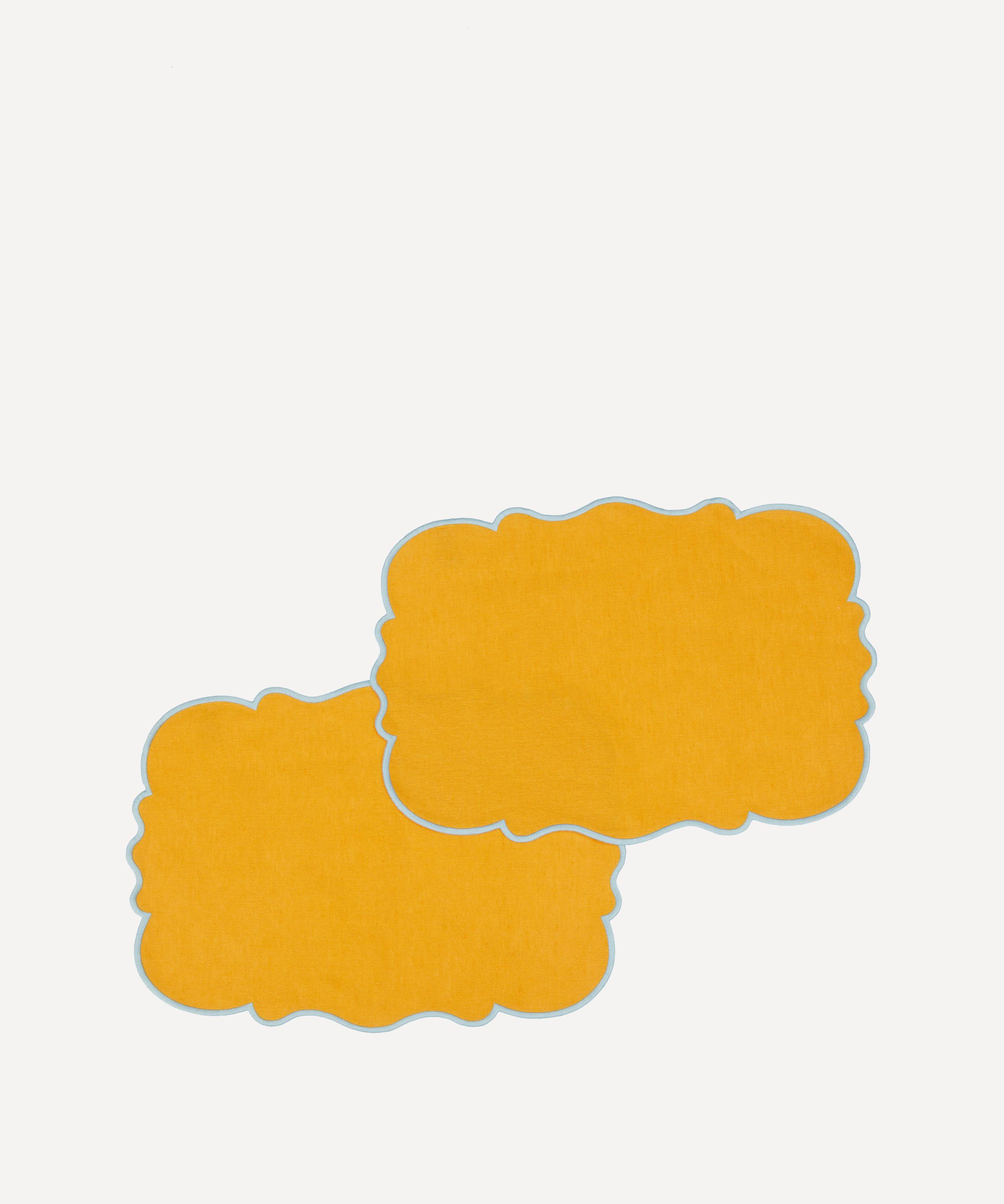 BITOSSI BITOSSI SCALLOPED PLACEMAT SET OF 2 