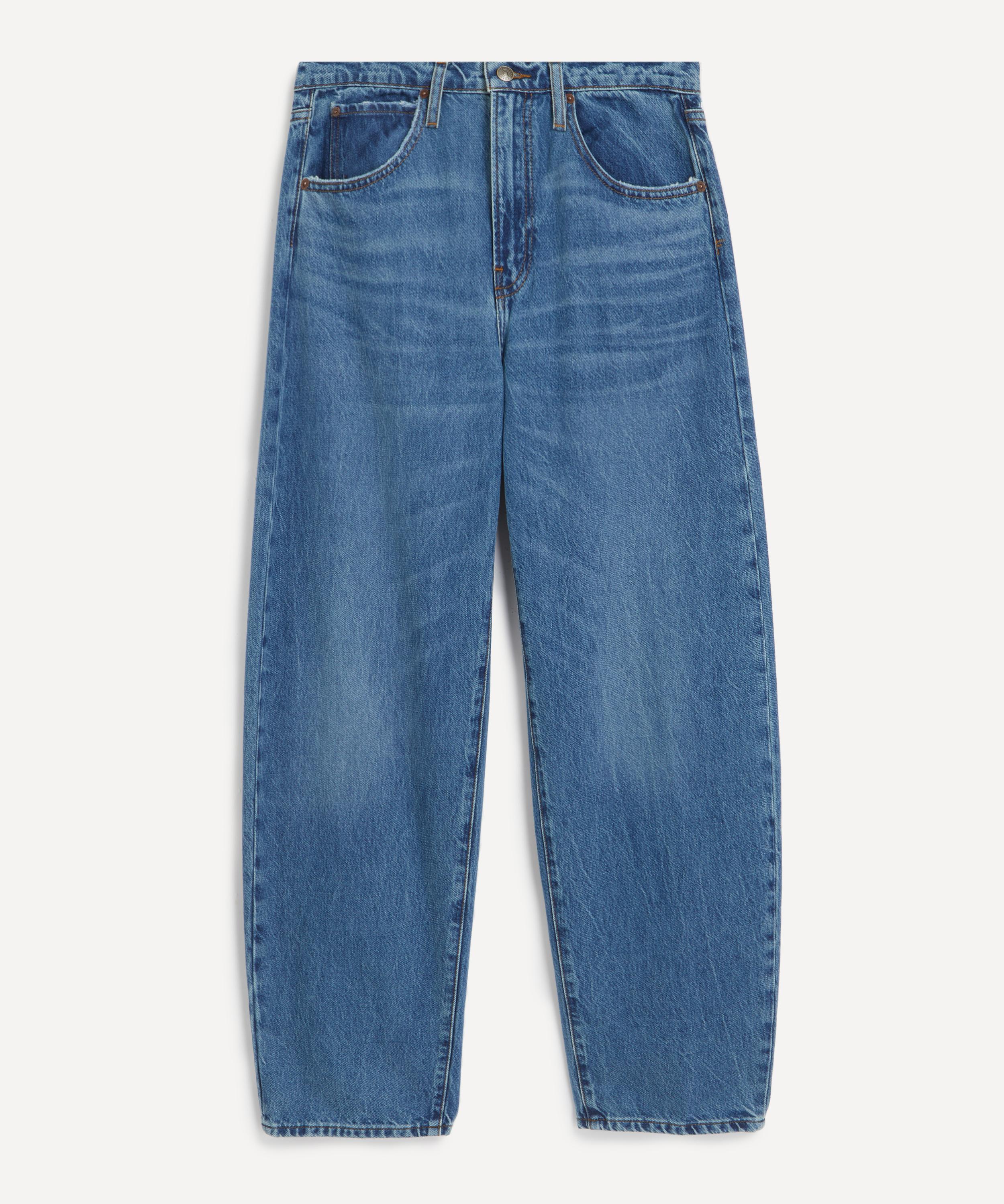 FRAME FRAME WOMEN'S LOW SLUNG BARREL JEANS 