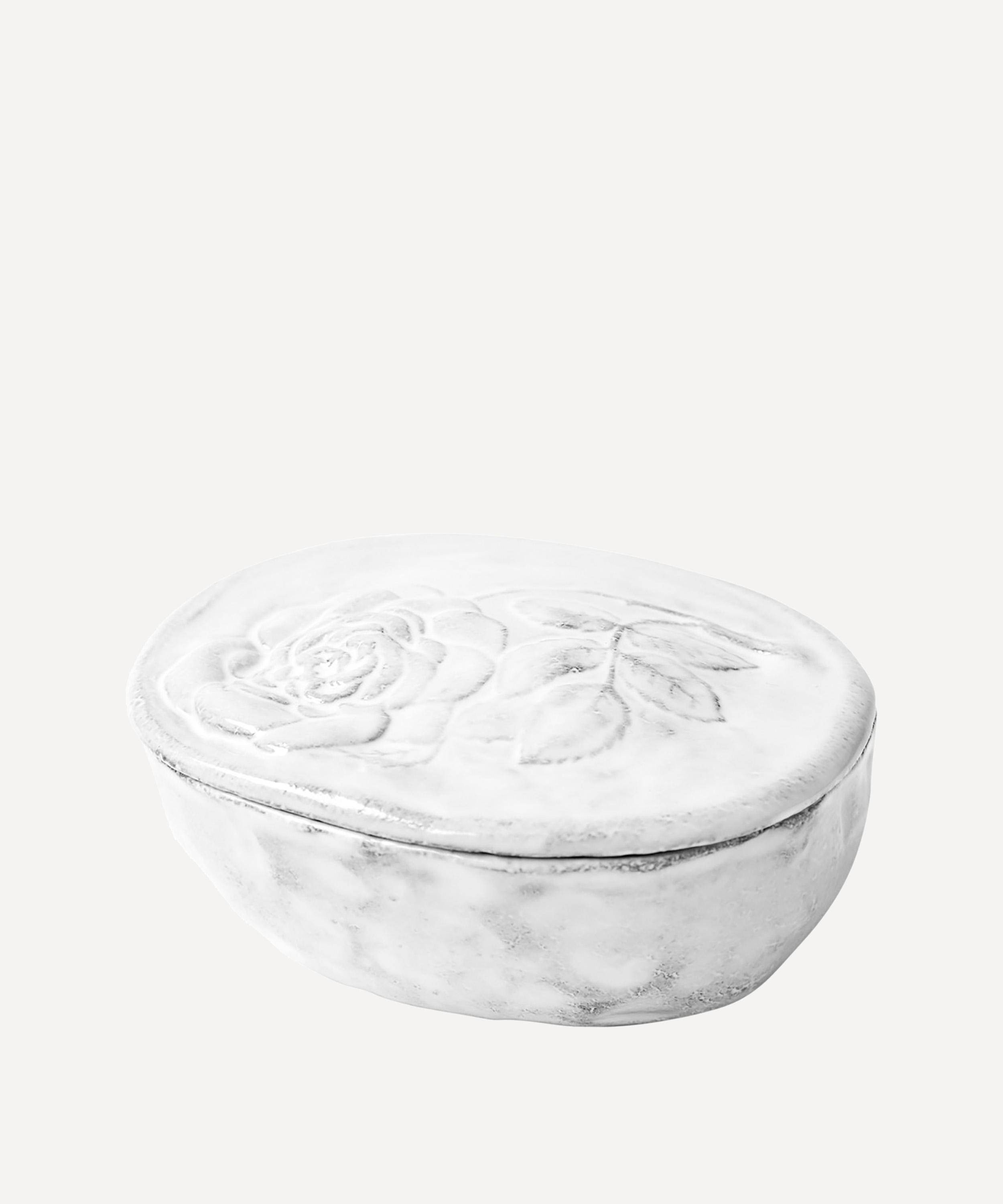 Astier De Villatte Rose Lid Box