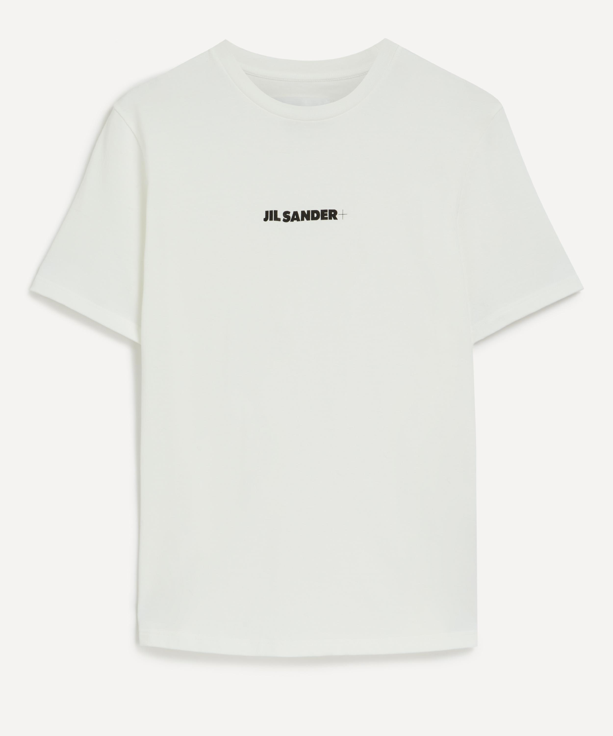 Jil Sander Women's Logo Crew Neck T-Shirt White Small