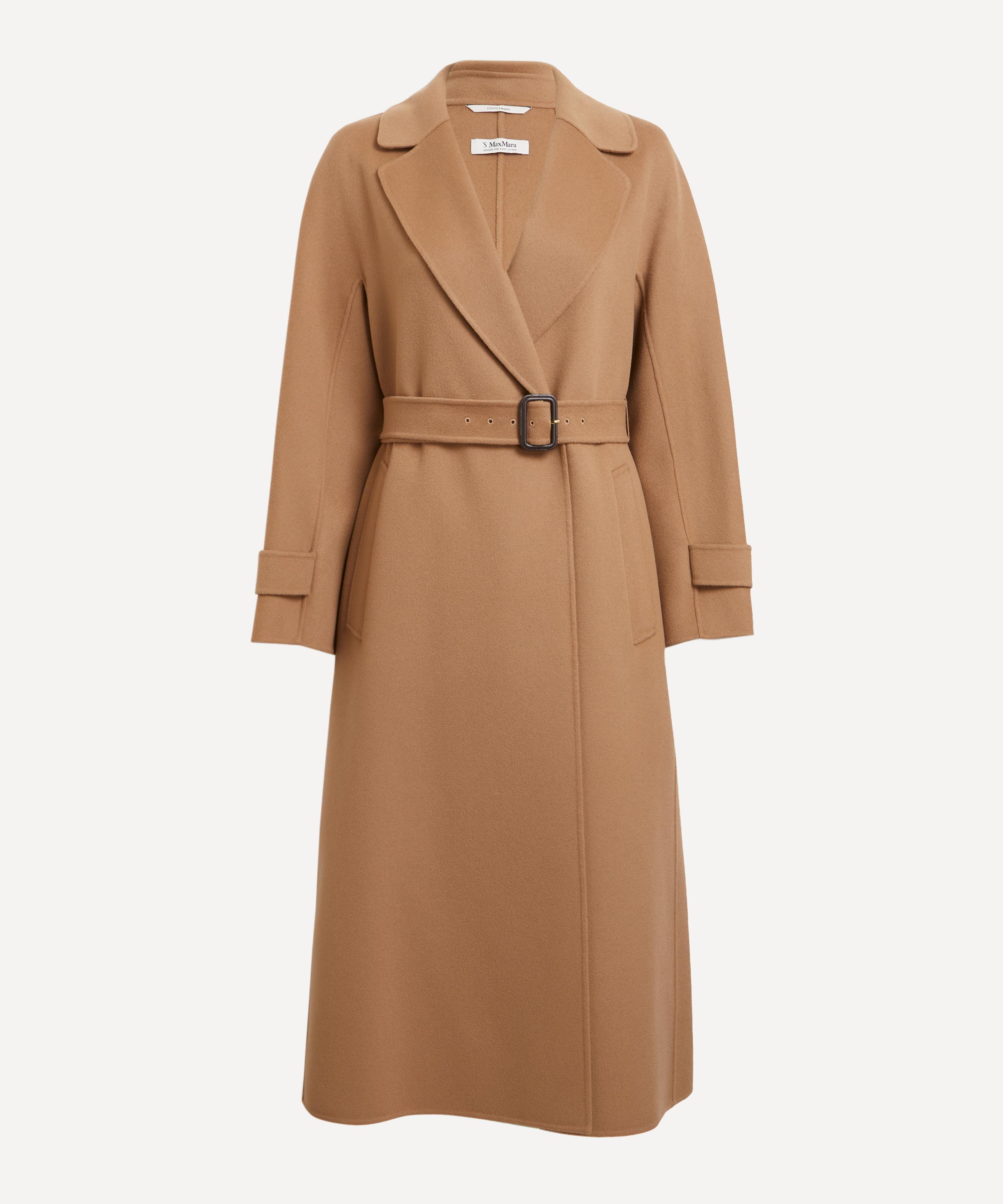 'S MAX MARA S MAX MARA WOMEN'S EBANO DOUBLE-BREASTED COAT 