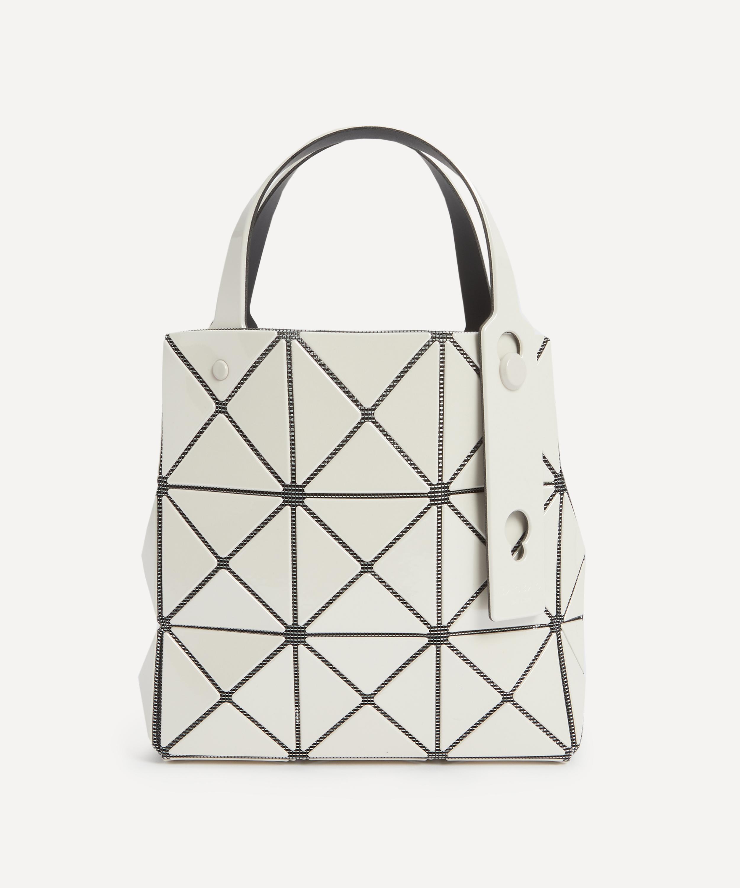 Bao Bao Issey Miyake Women's Carat Small Handbag Ivory Luxury