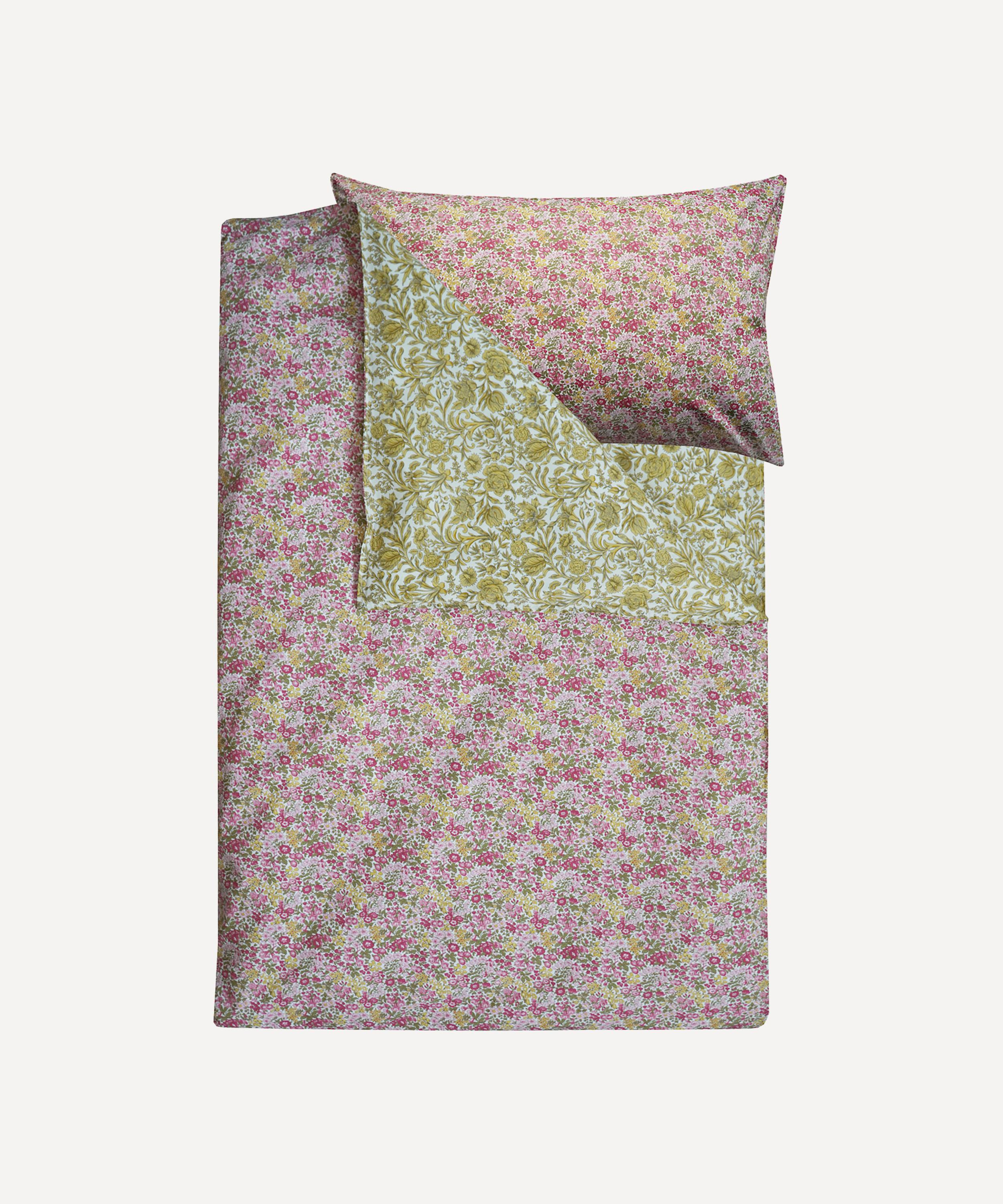 COCO & WOLF COCO & WOLF PENSTEMON AND SAMBOURNE SINGLE DUVET COVER SET 