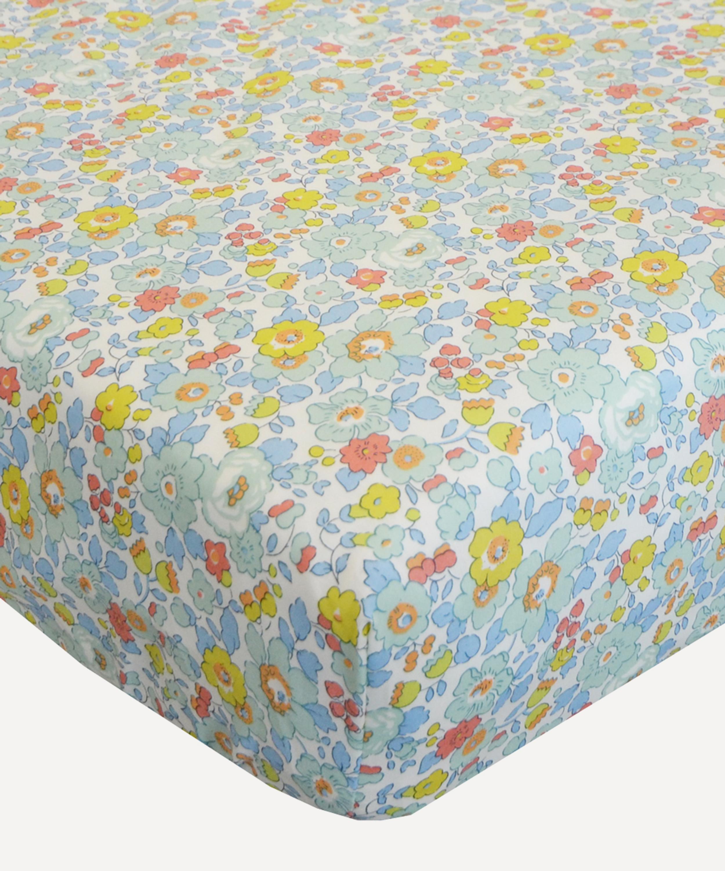 COCO & WOLF COCO & WOLF BETSY SAGE SUPER KING FITTED SHEET 